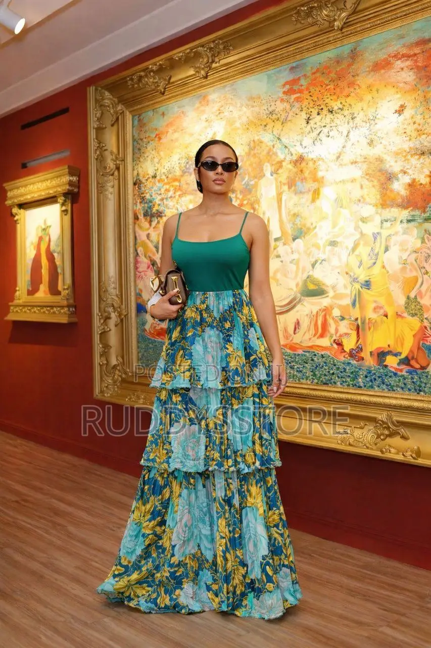 Zr Layered Strapless Dress