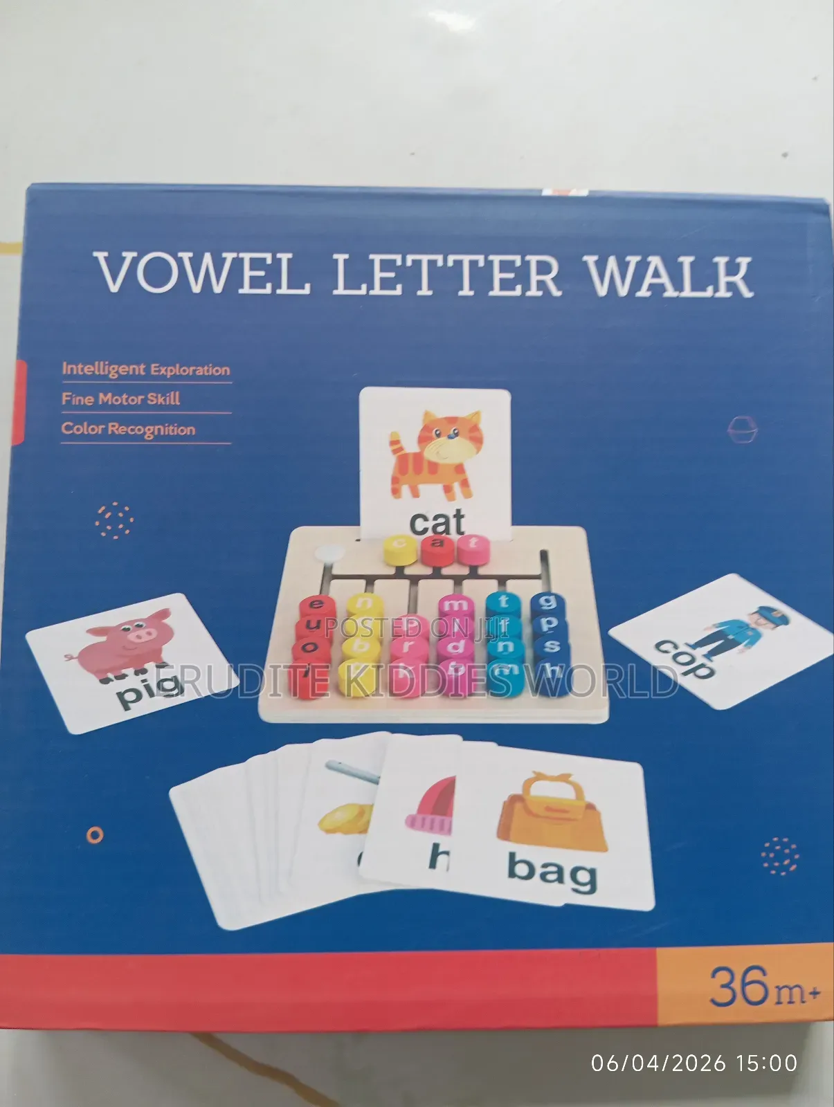 Vowel Letter Walk