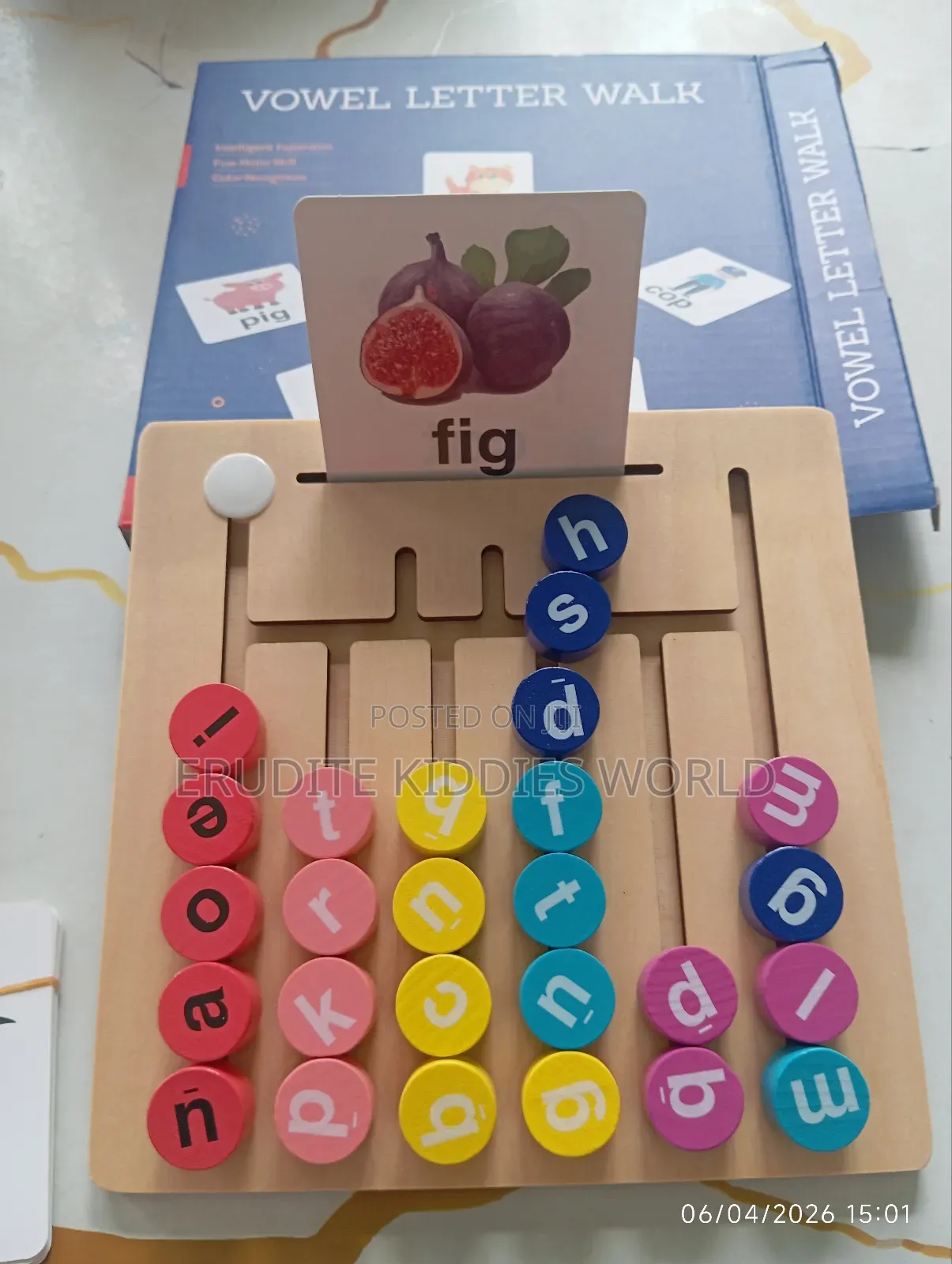 Vowel Letter Walk