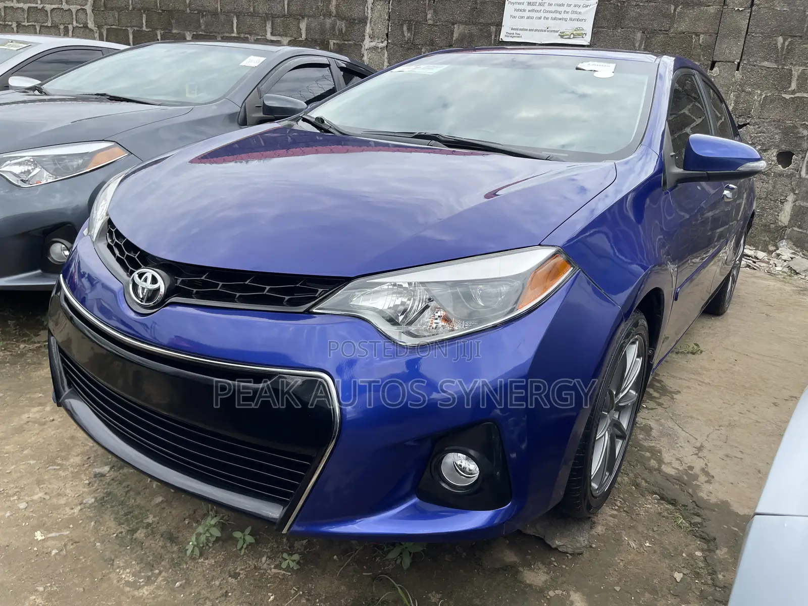 Toyota Corolla S Premium 4dr Sedan (1.8L 4cyl CVT) 2015 Blue