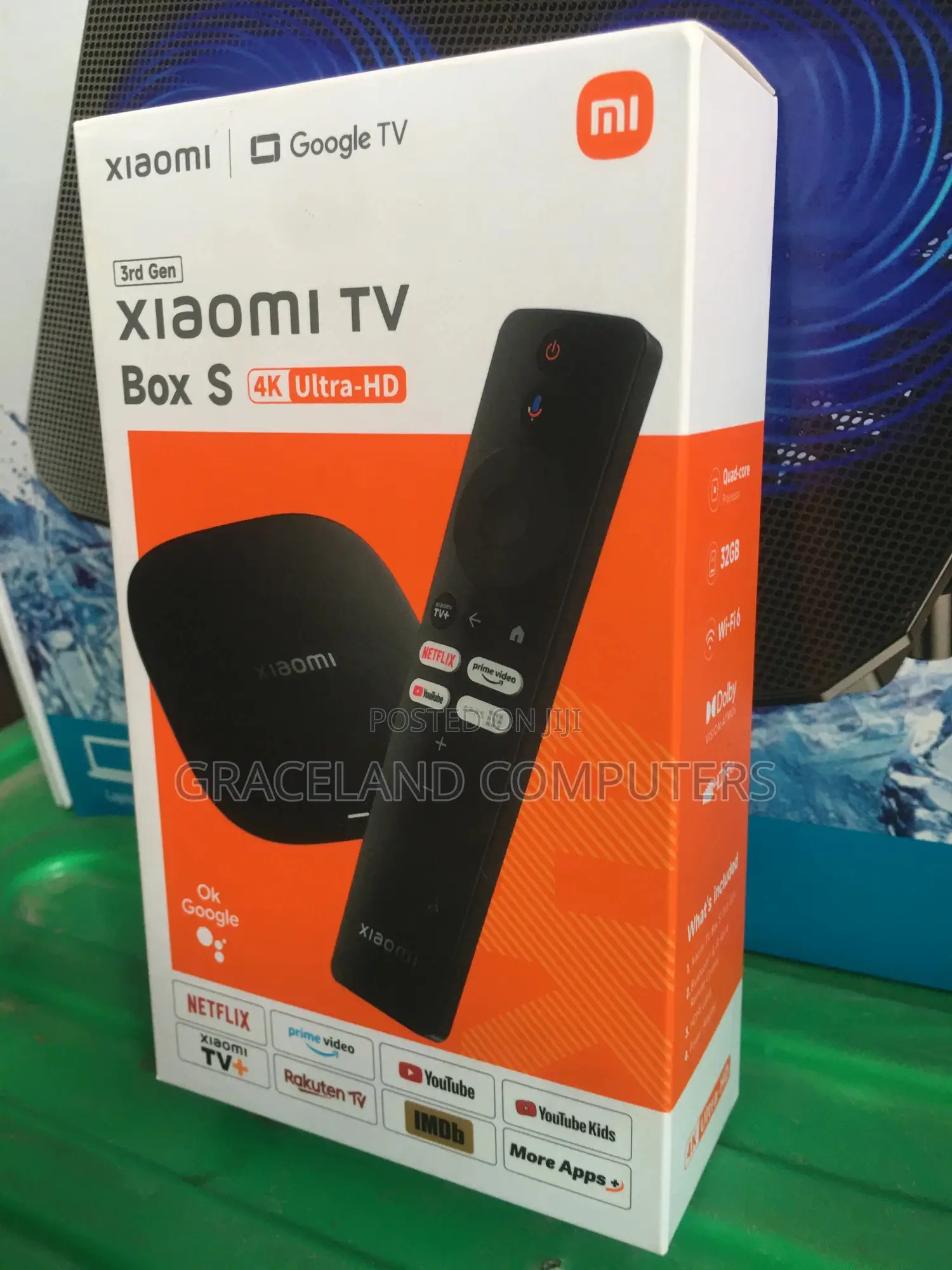 Xaiomi Tv Box S Ultra-Hd(3rd Gen)