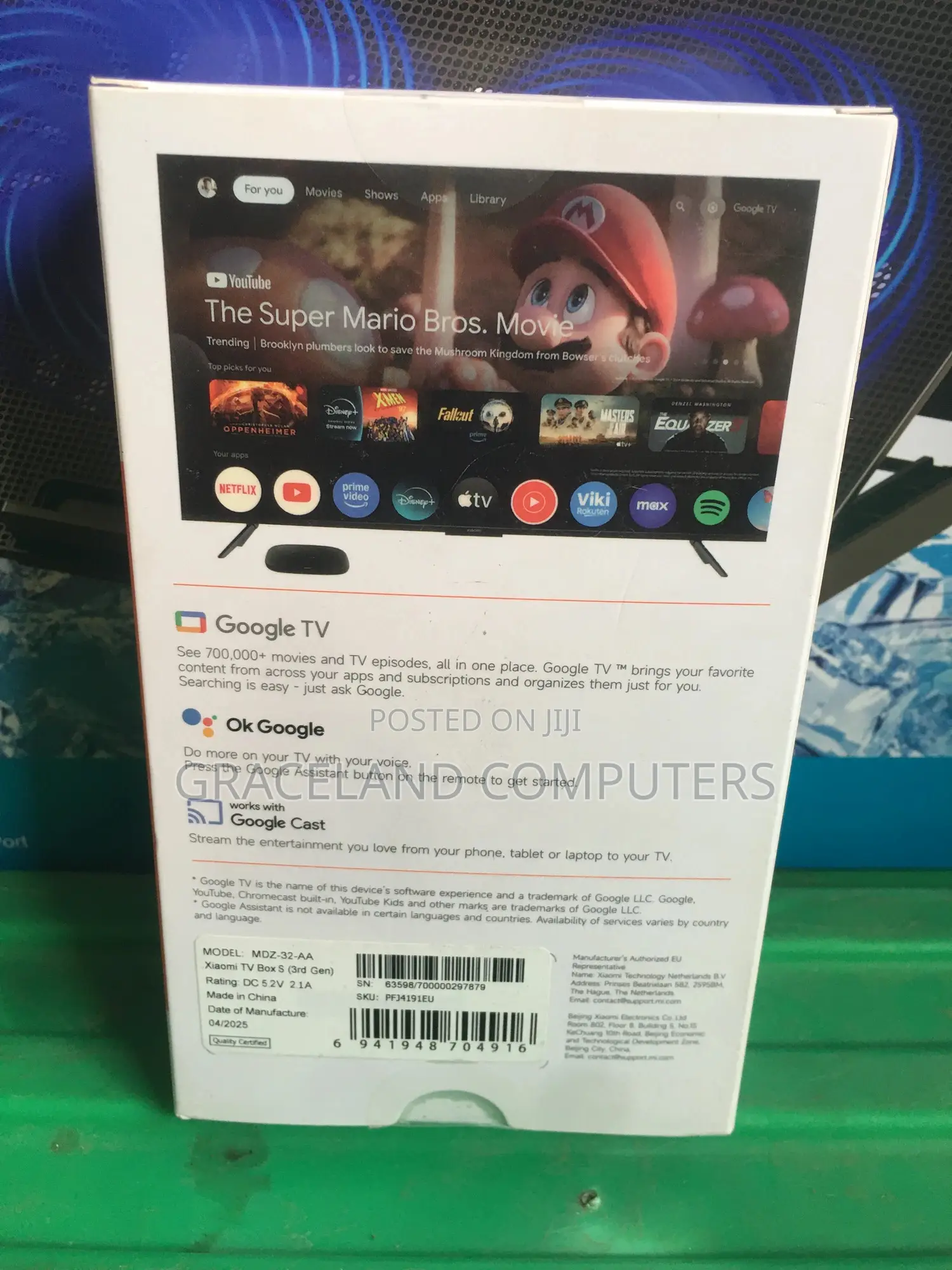 Xaiomi Tv Box S Ultra-Hd(3rd Gen)