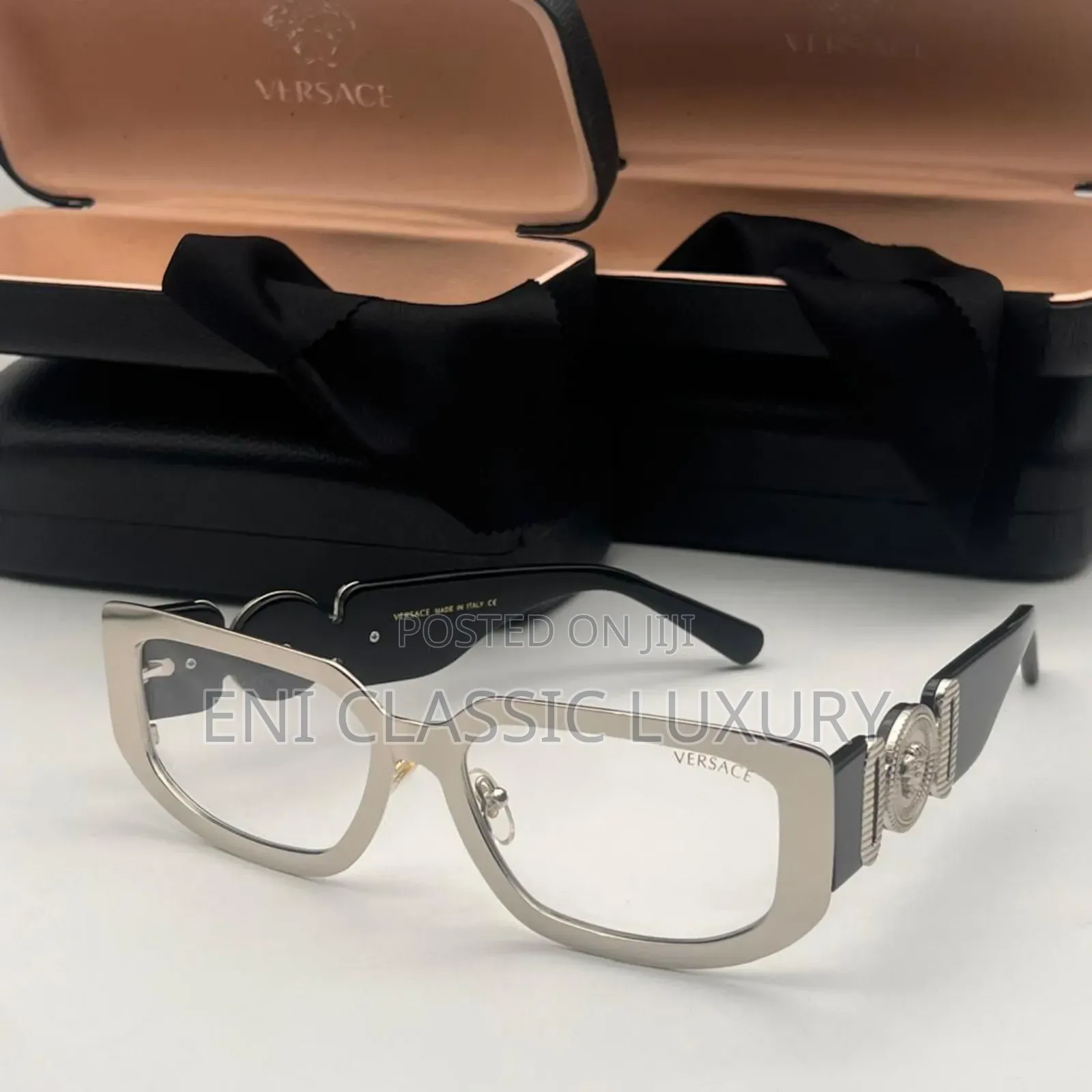 Versace Luxury Men's Eyewear Collection Well Banded Package