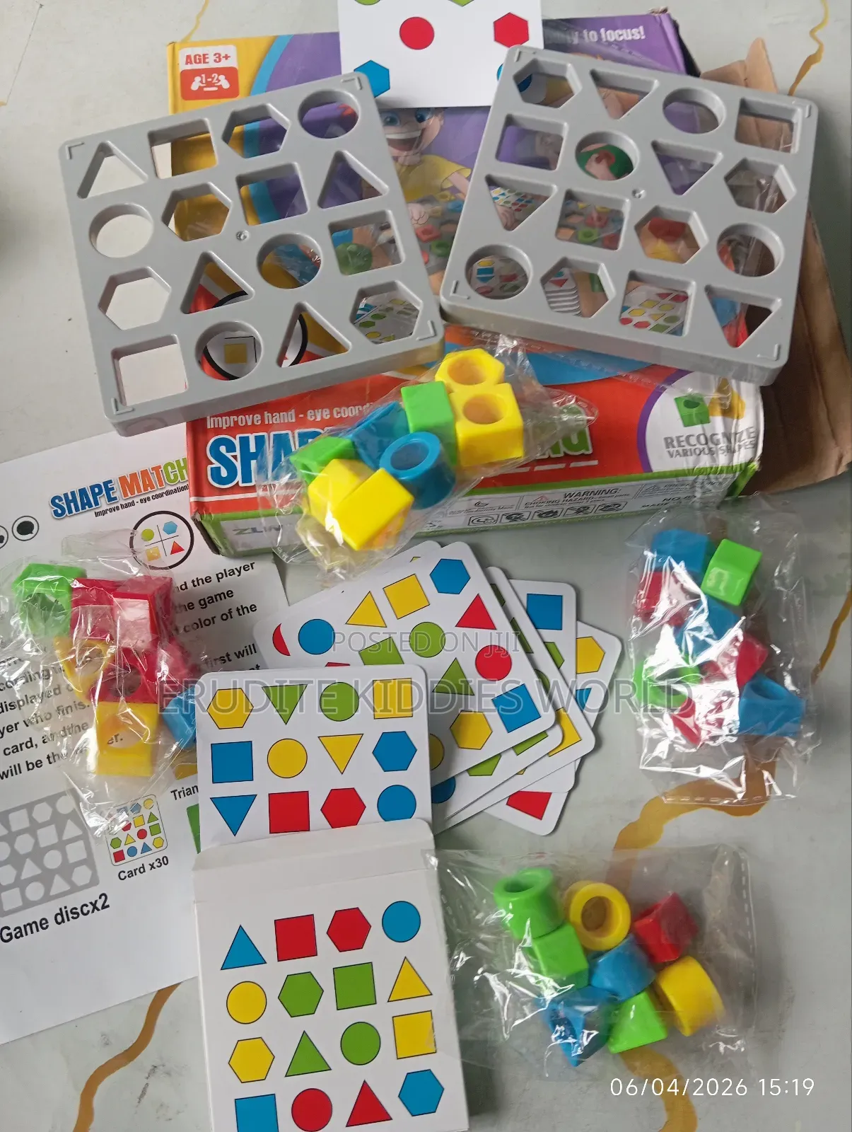 Shape Matching Games