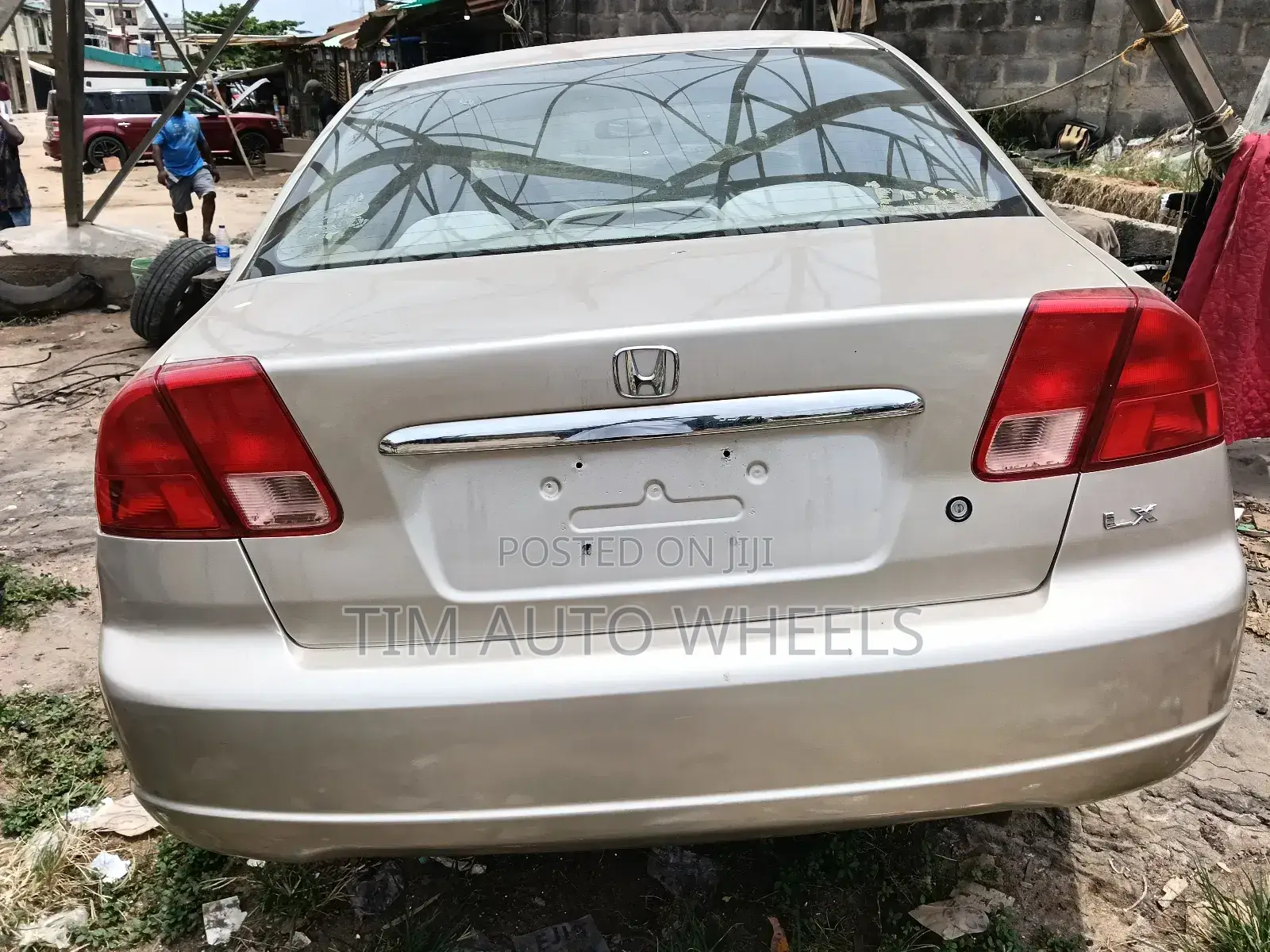Honda Civic LX 4dr Sedan (1.7L 4cyl 4A) 2001 Gold