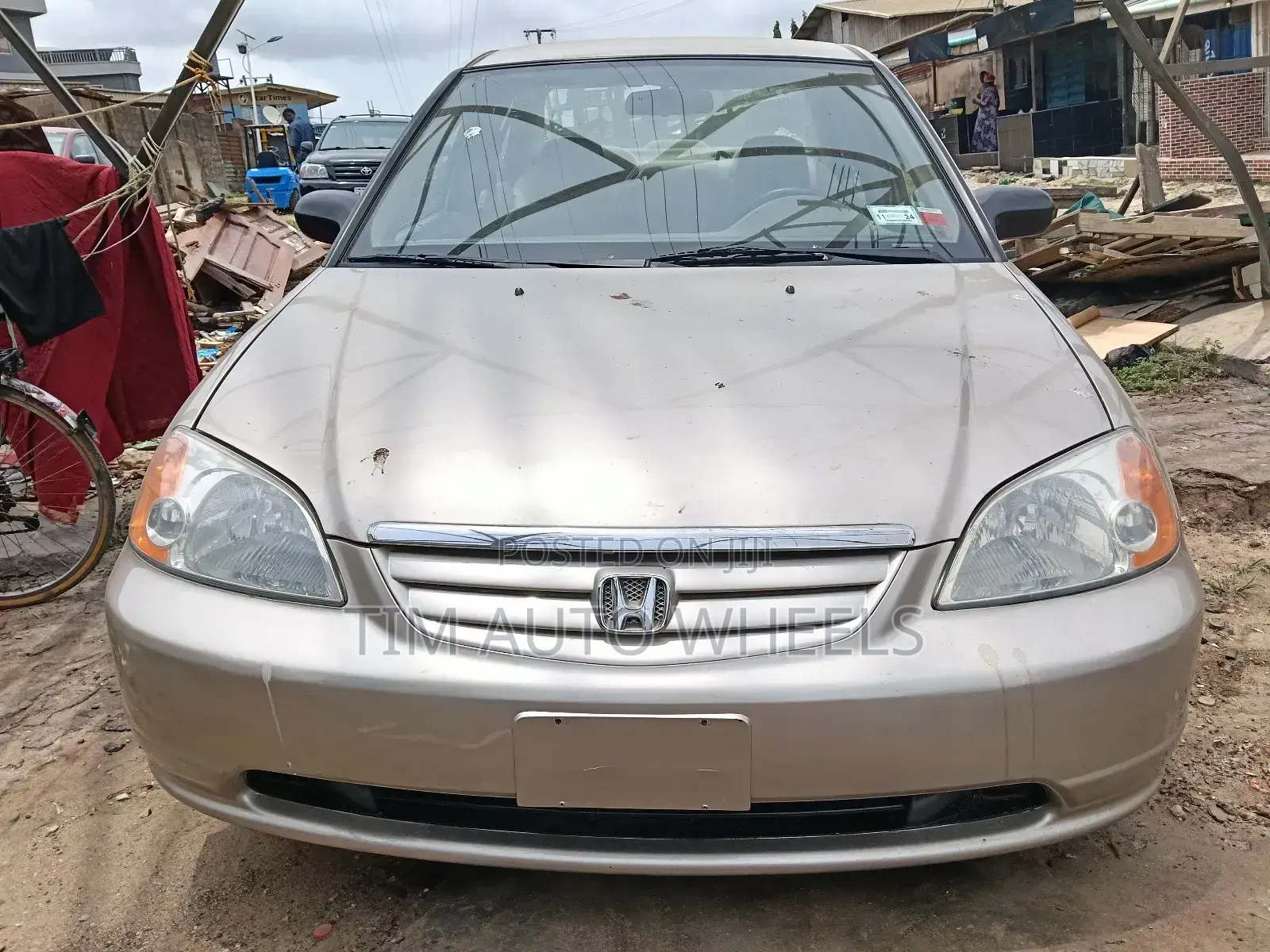 Honda Civic LX 4dr Sedan (1.7L 4cyl 4A) 2001 Gold