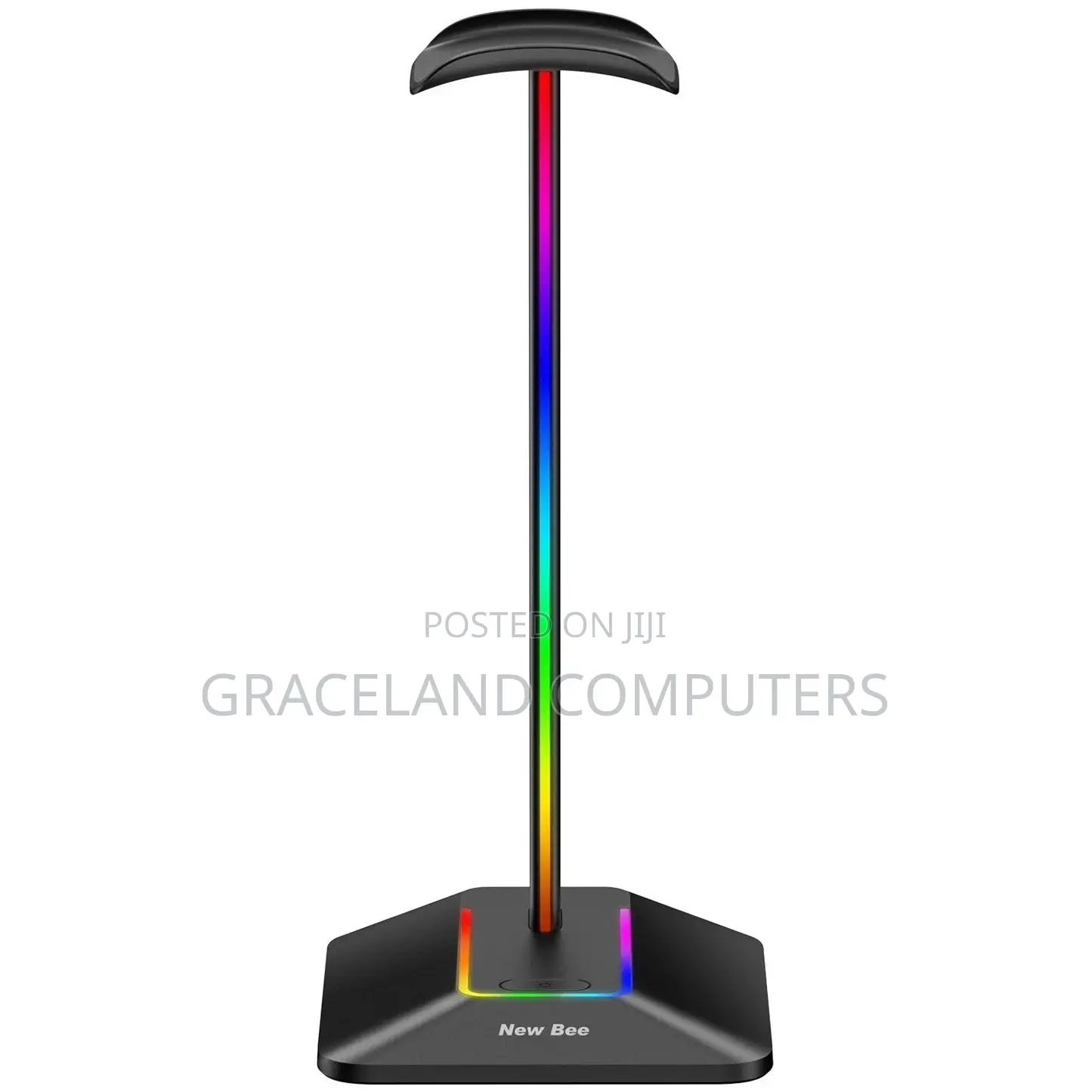 New Bee Z8 RGB Headphone Stand (Suitable for Gaming Setup)