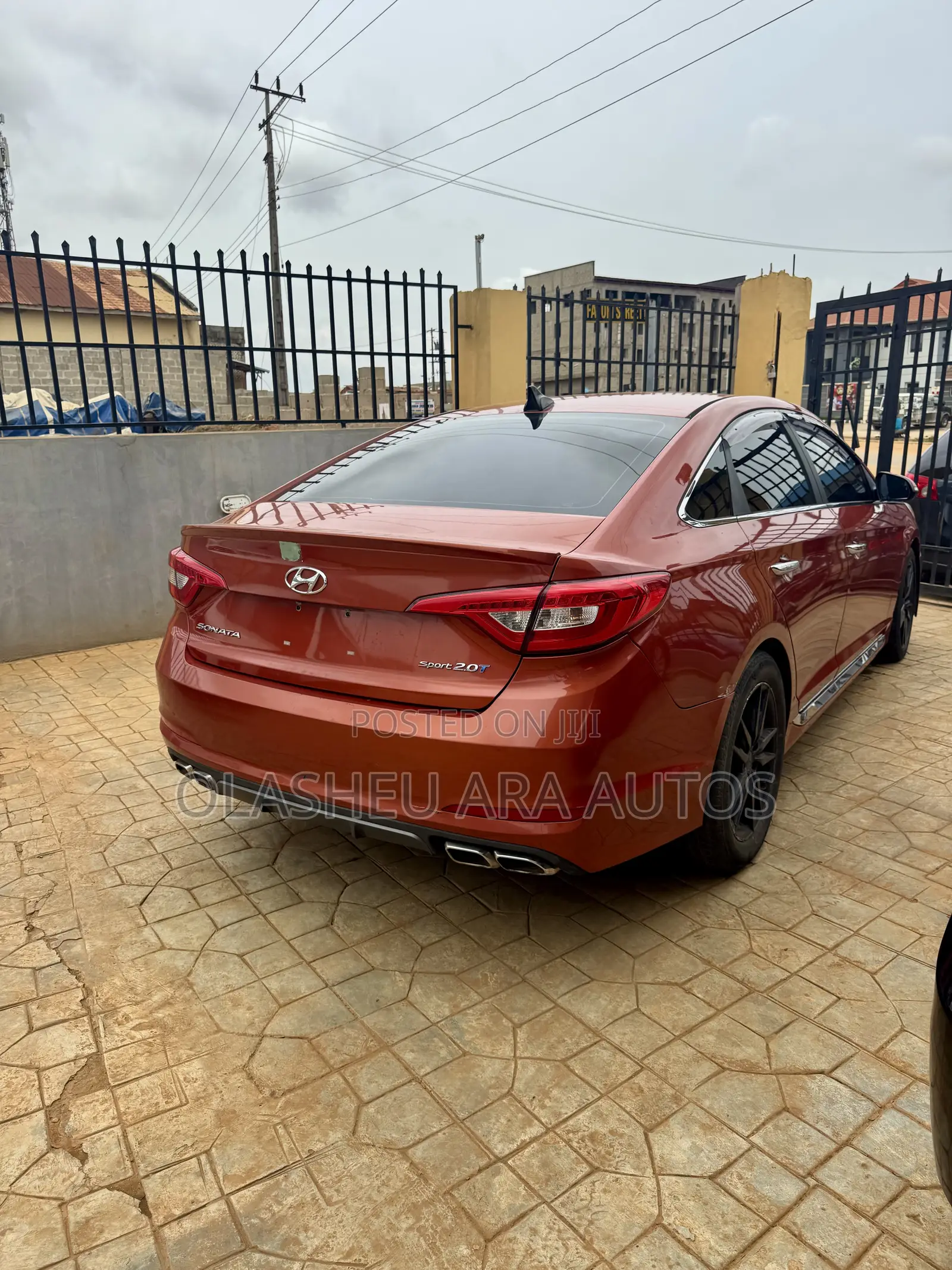 Hyundai Sonata 2015 Orange