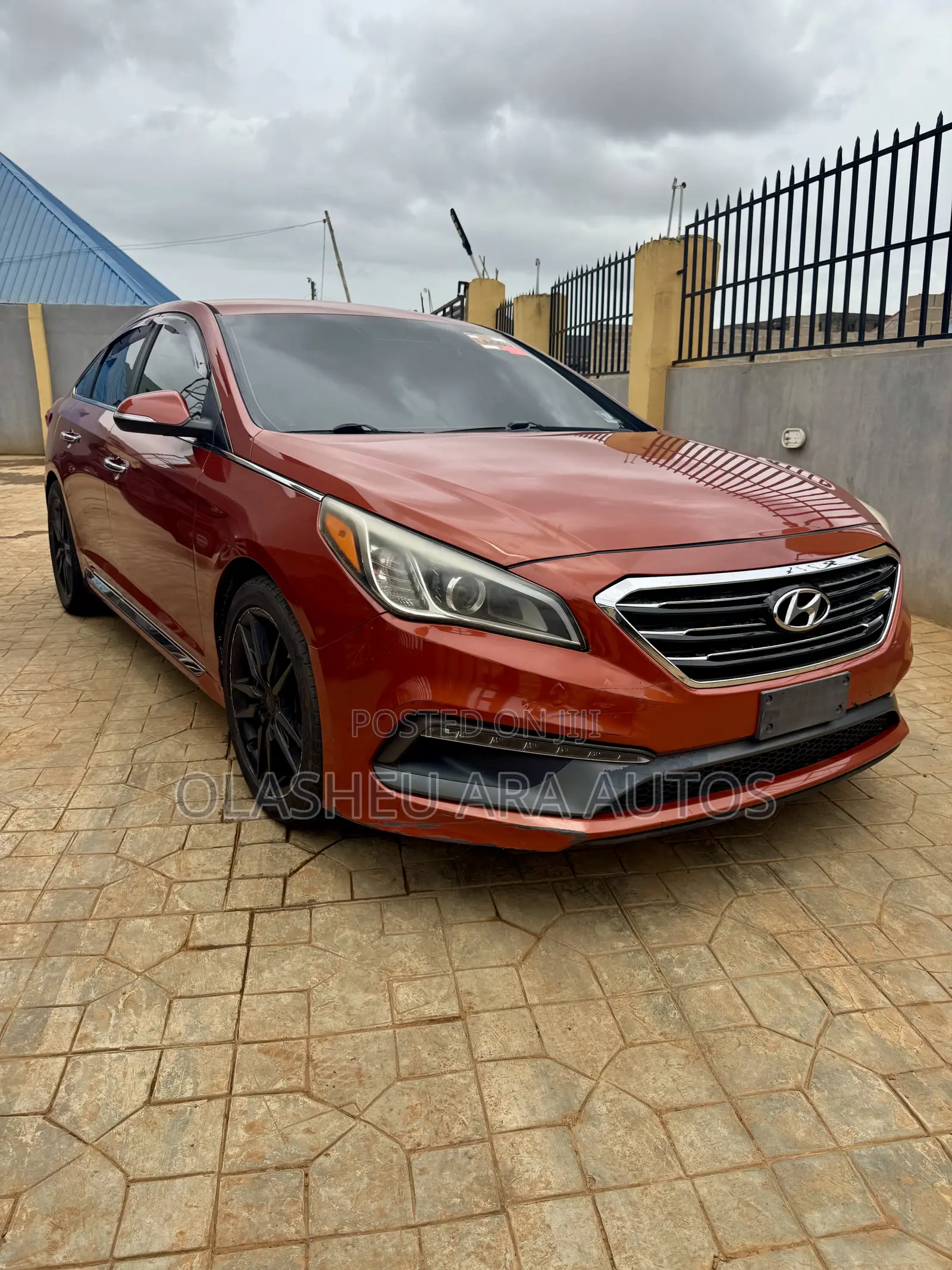 Hyundai Sonata 2015 Orange