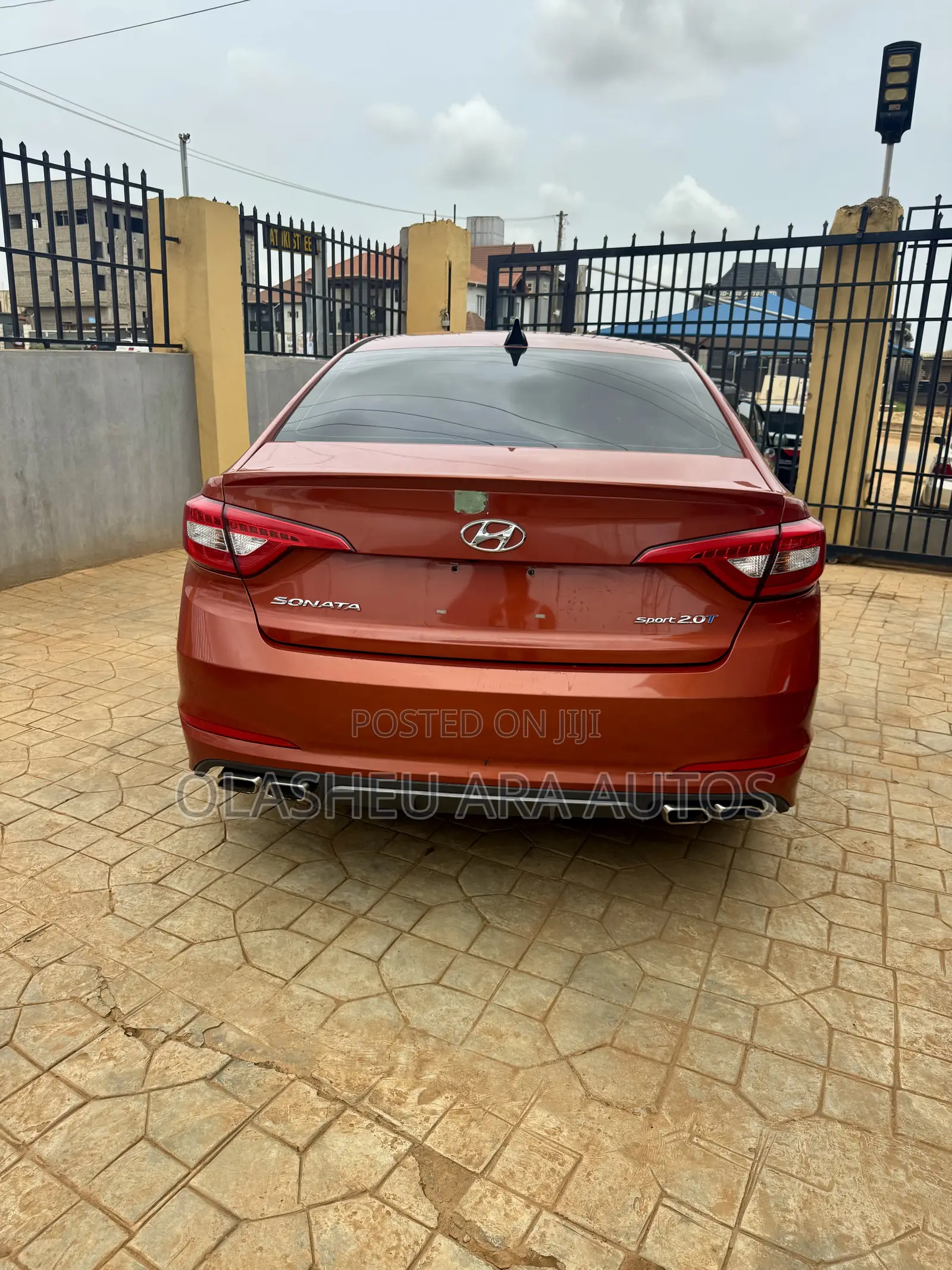Hyundai Sonata 2015 Orange