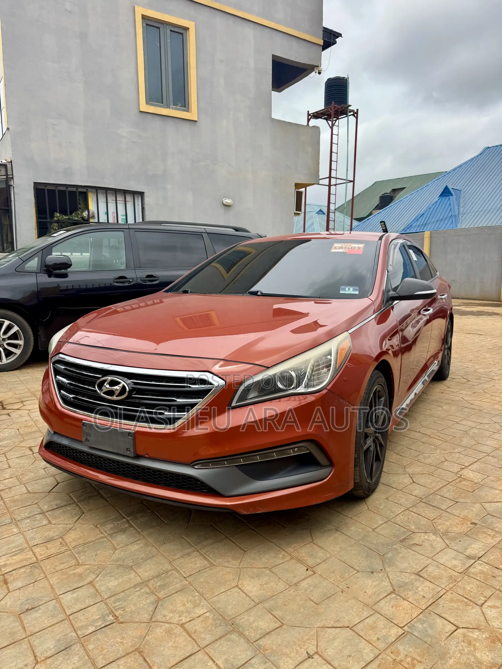 Hyundai Sonata 2015 Orange