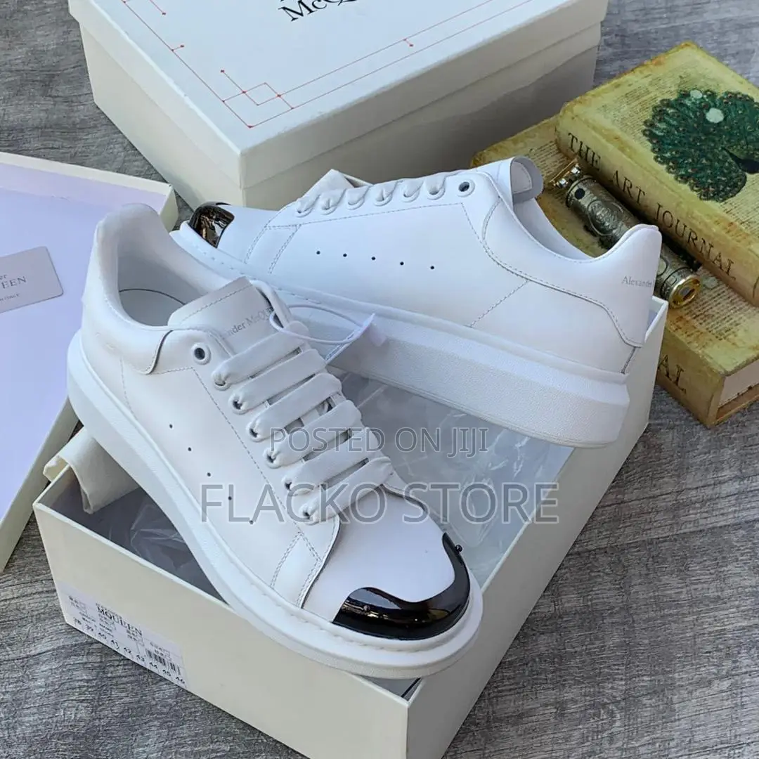 Original Alexander McQueen Metallic Sneakers