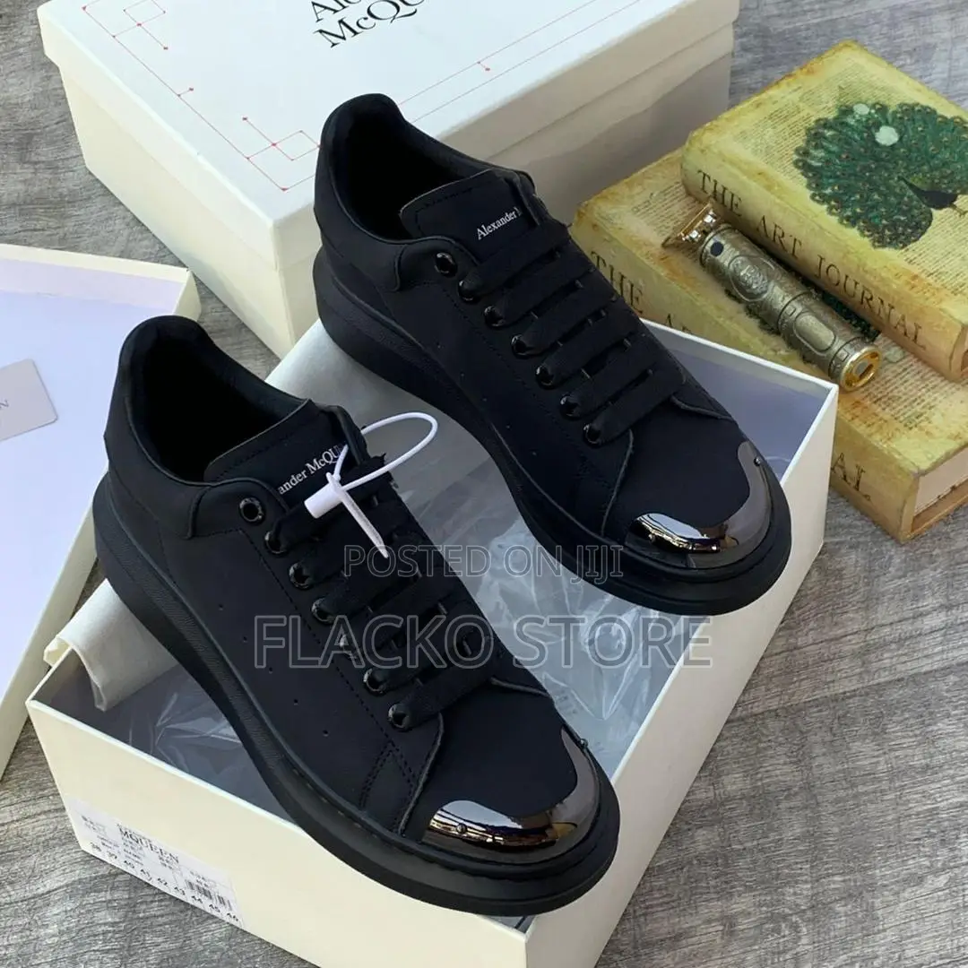 Original Alexander McQueen Metallic Sneakers