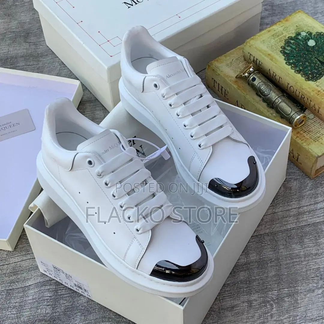 Original Alexander McQueen Metallic Sneakers