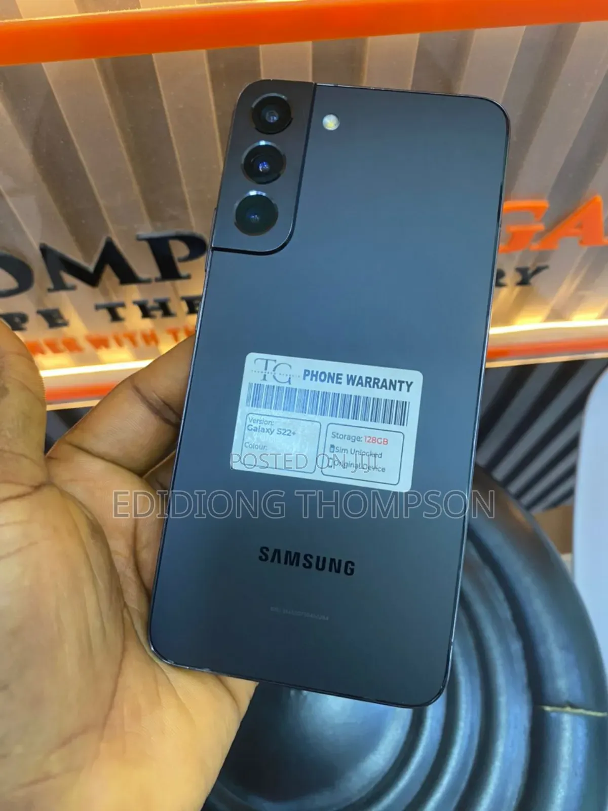 Samsung Galaxy S22+ 5G 128 GB Black