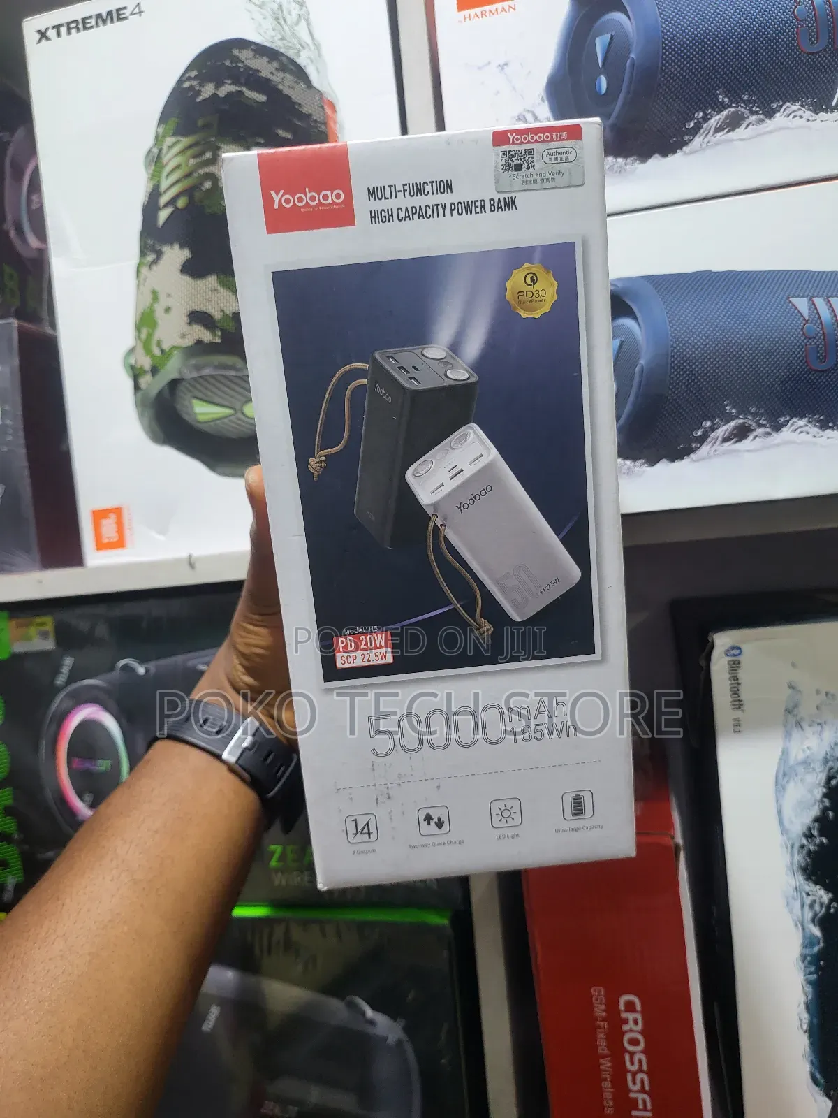 Yoobao H5 50000mah Power Bank.