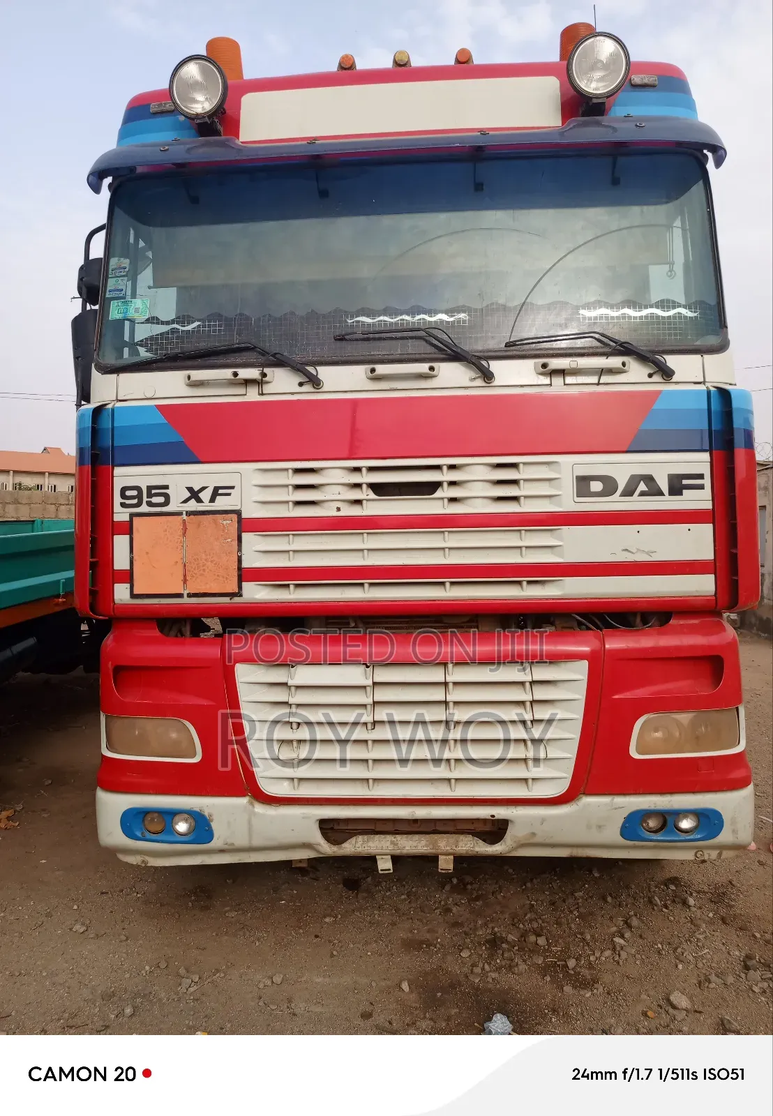 Distress Daf 95xf Trailer/Tractor Head