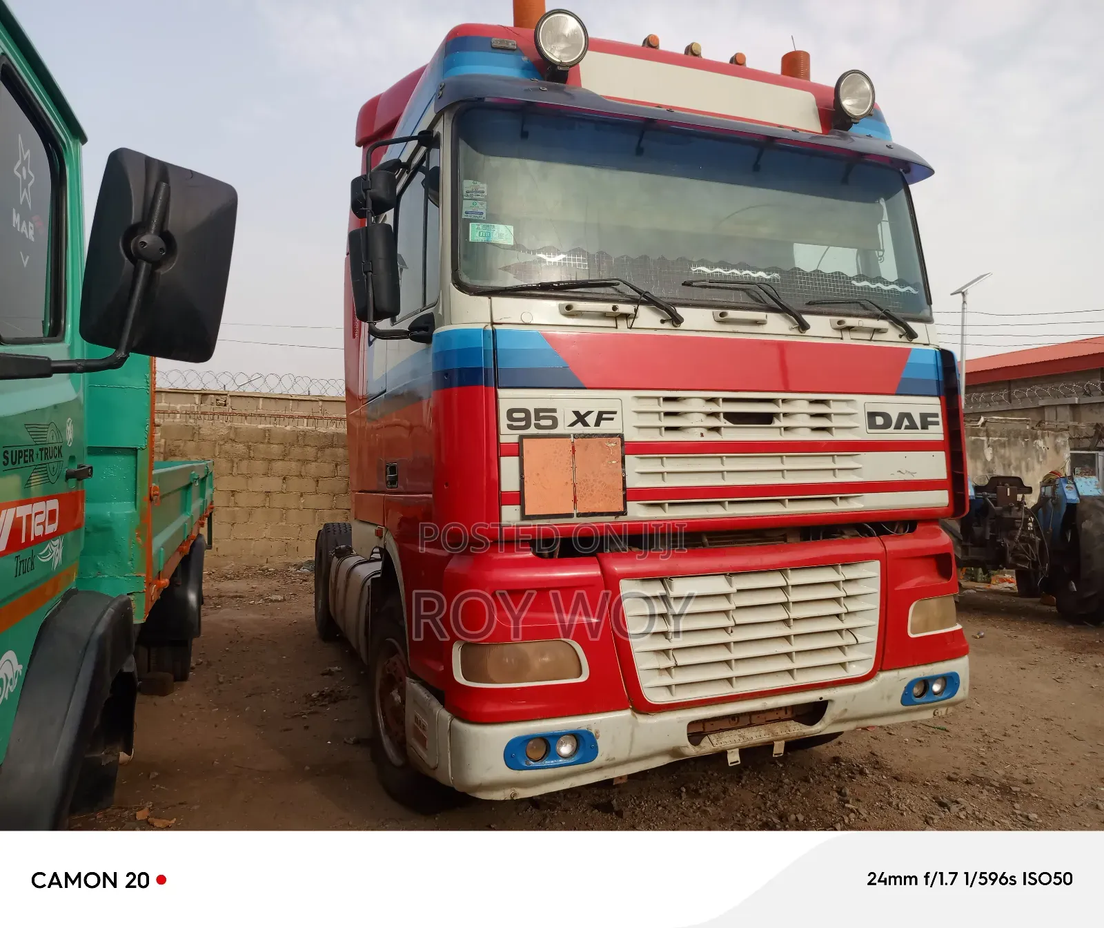 Distress Daf 95xf Trailer/Tractor Head