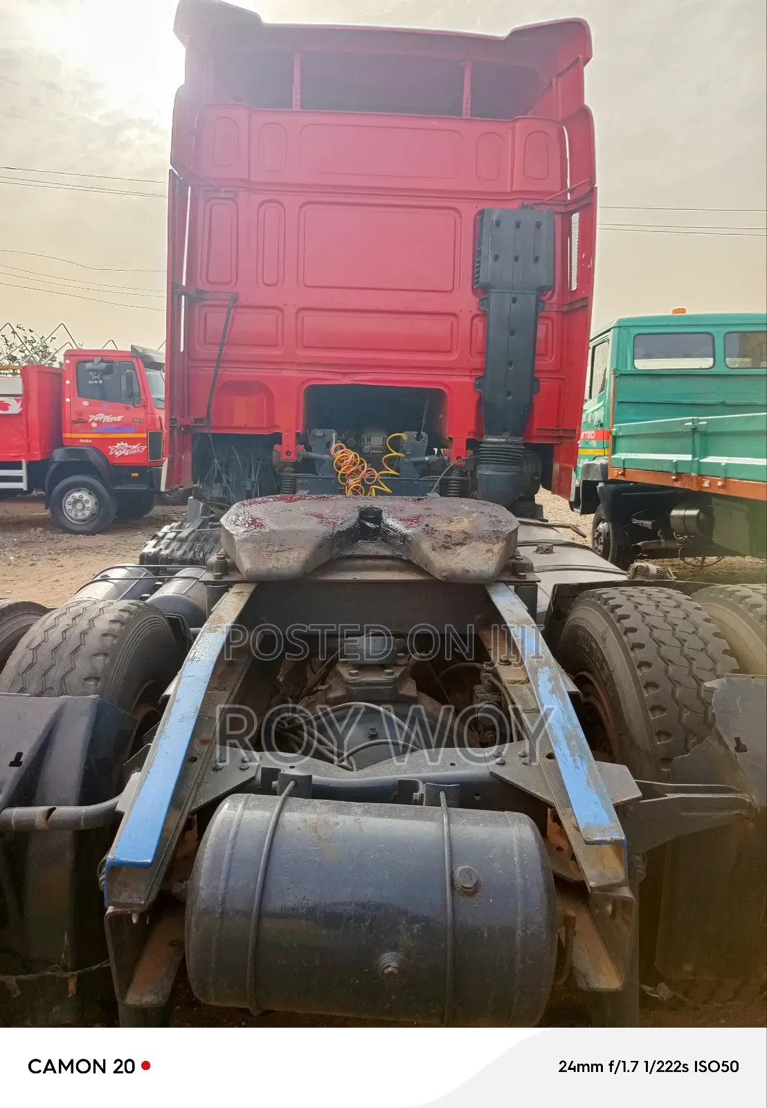 Distress Daf 95xf Trailer/Tractor Head