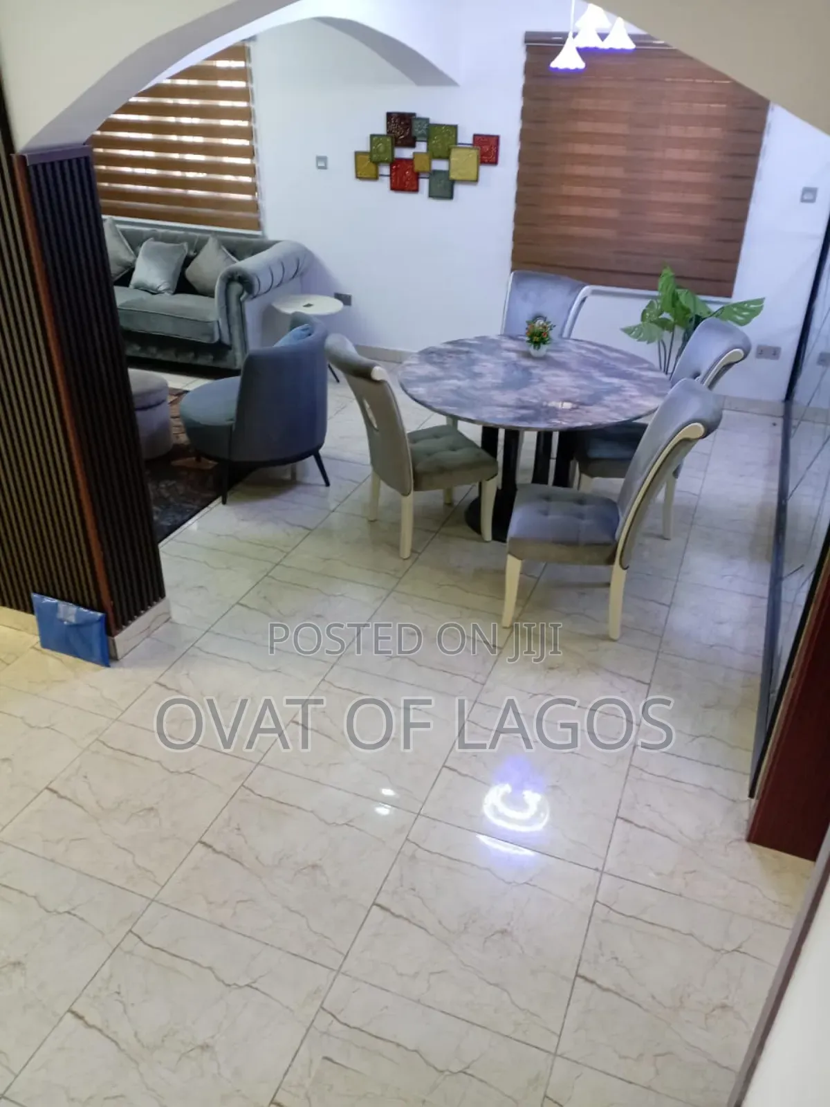 Furnished 4bdrm Duplex in Chevron for rent