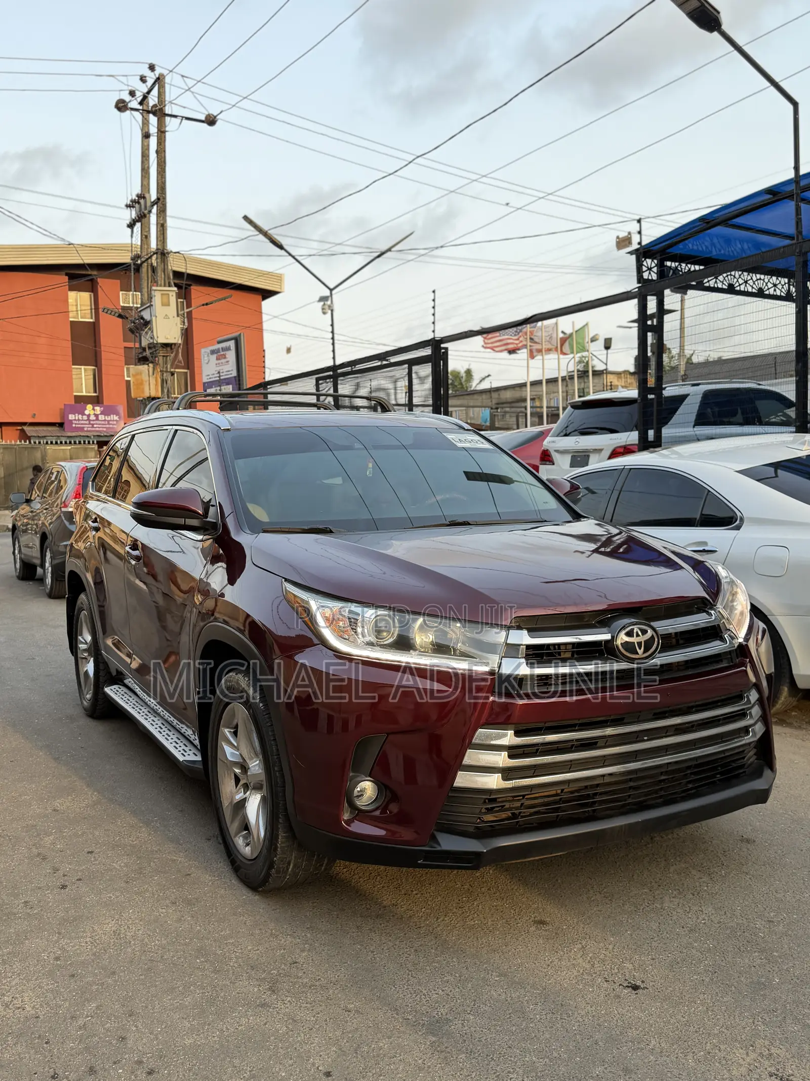 Toyota Highlander 2015 Red