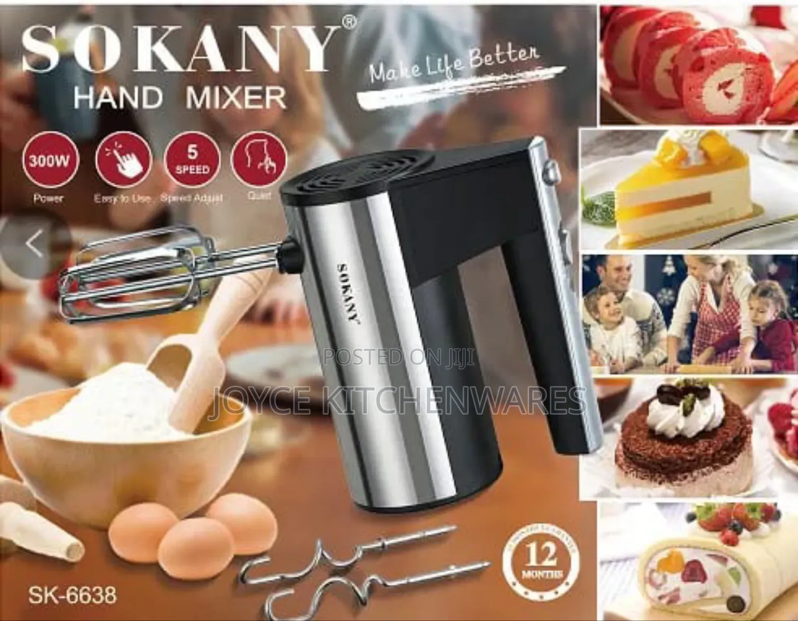 Sokany Hand Mixer
