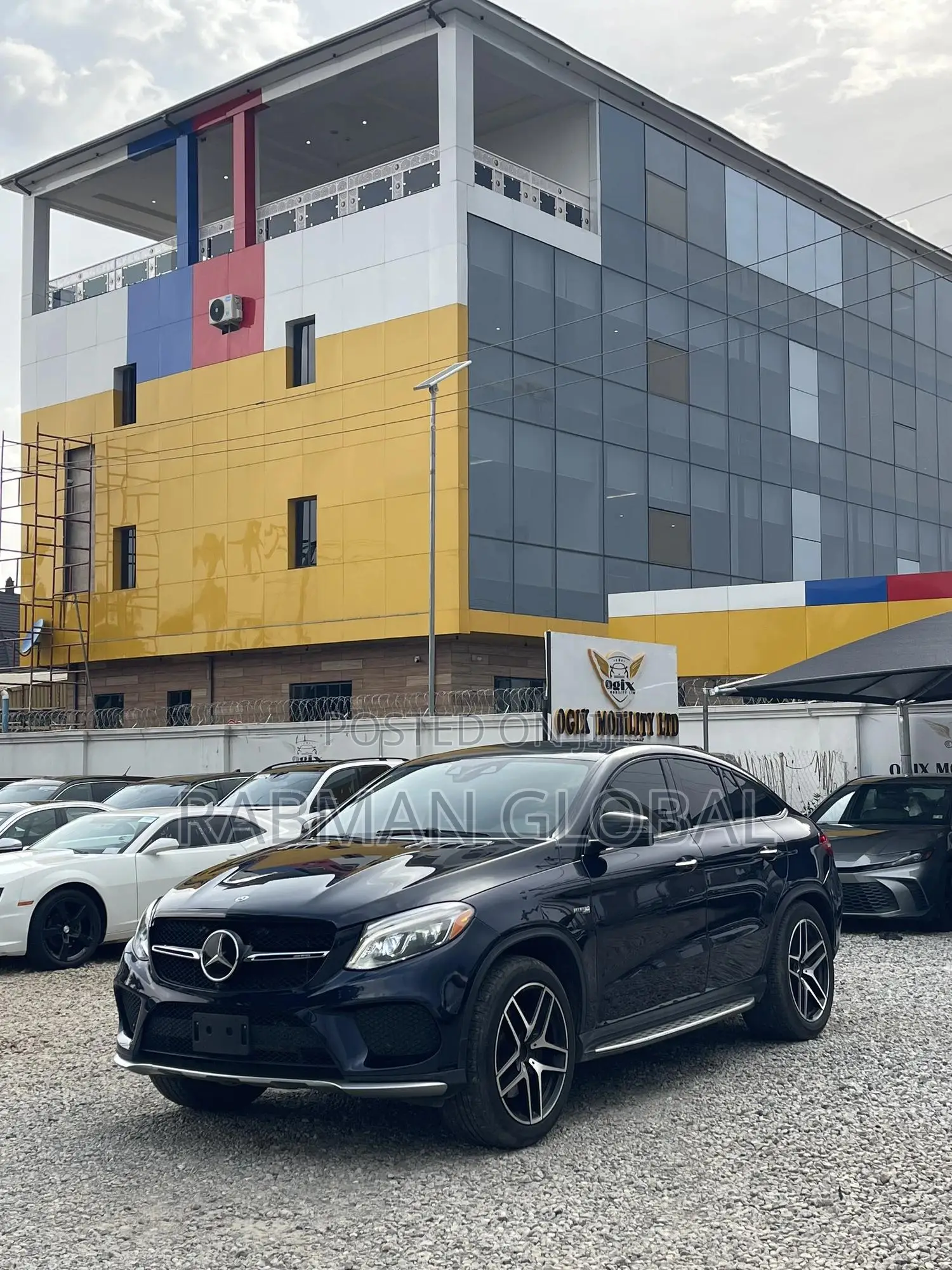 Mercedes-Benz GLE-Class AMG GLE 43 4MATIC 2018 Blue