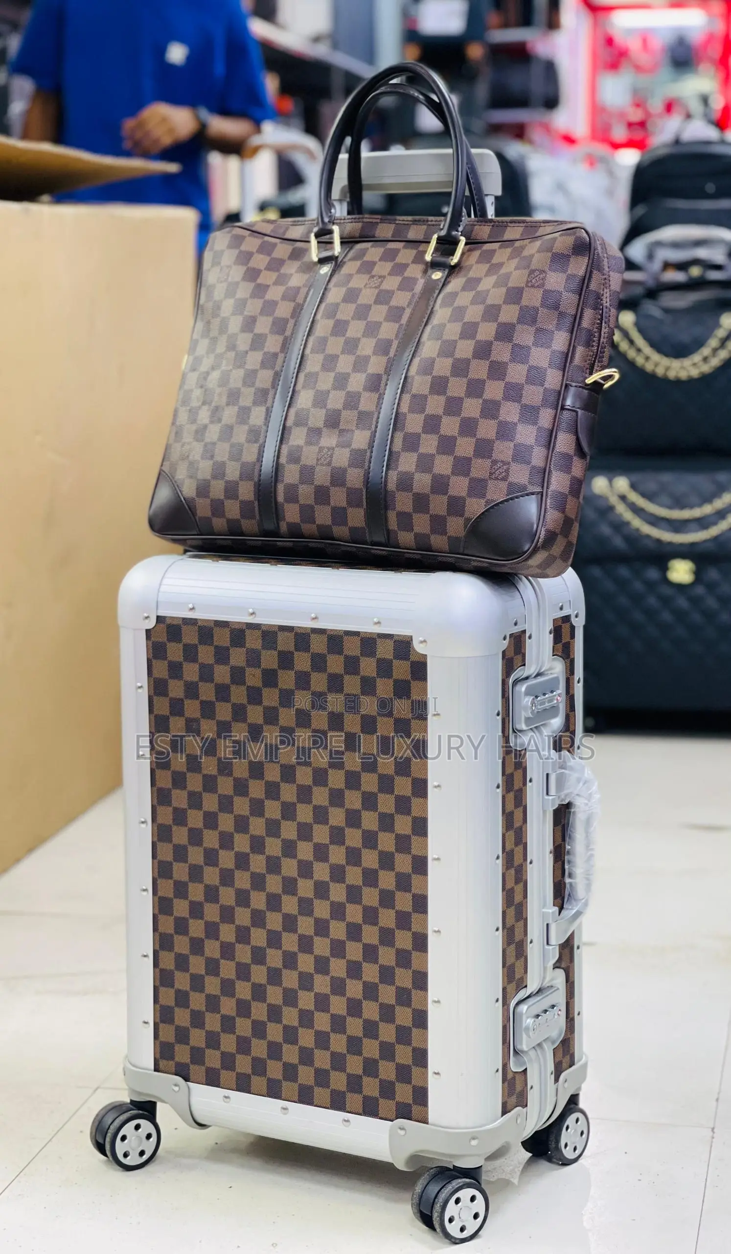 High Quality Luxury Louis Vuitton Travel Box With Laptop Bags