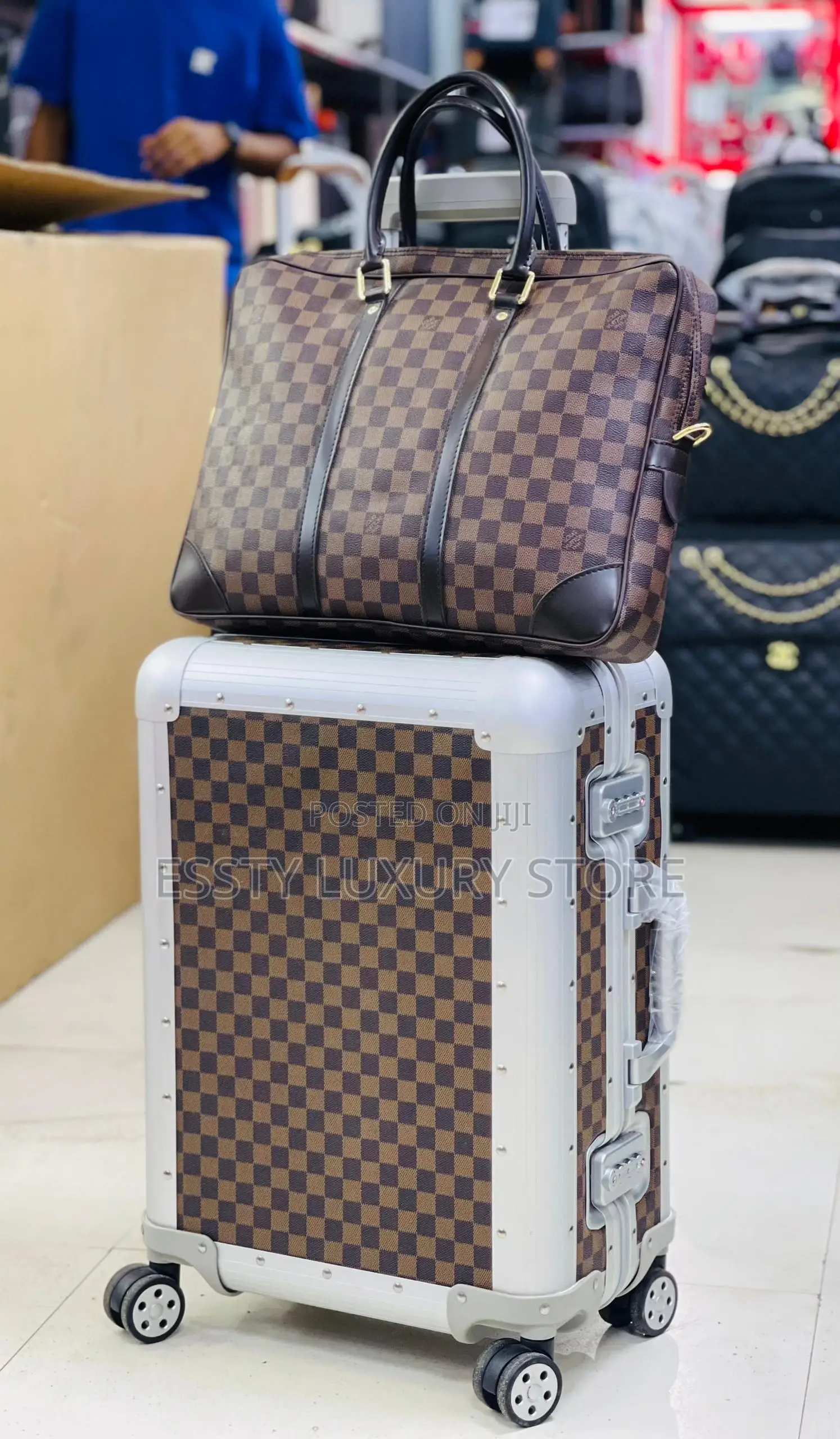 High Quality Luxury Louis Vuitton Travel Box With Laptop Bags