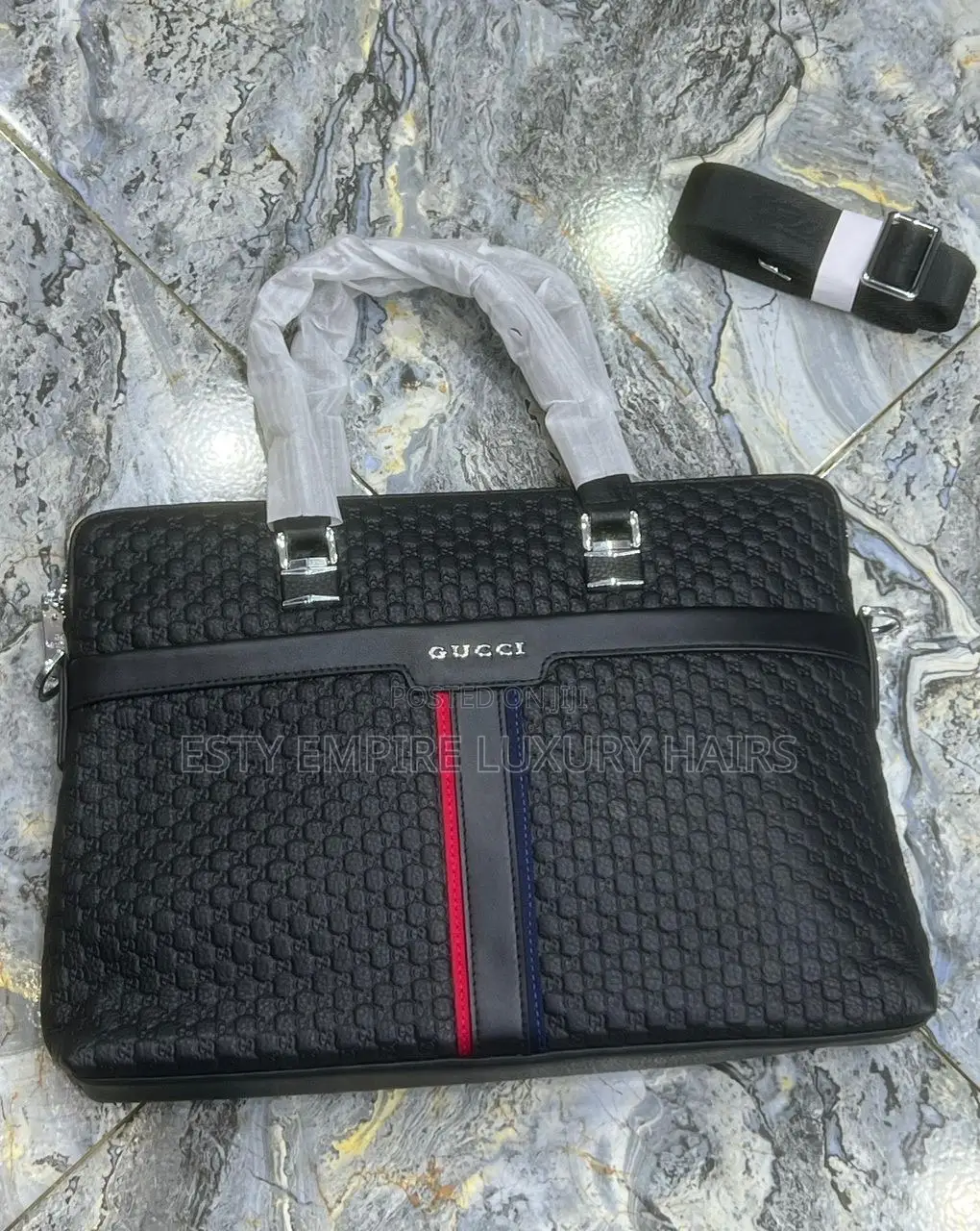 Gucci Luxury Pure Leather Laptop/ Official Hand Bag