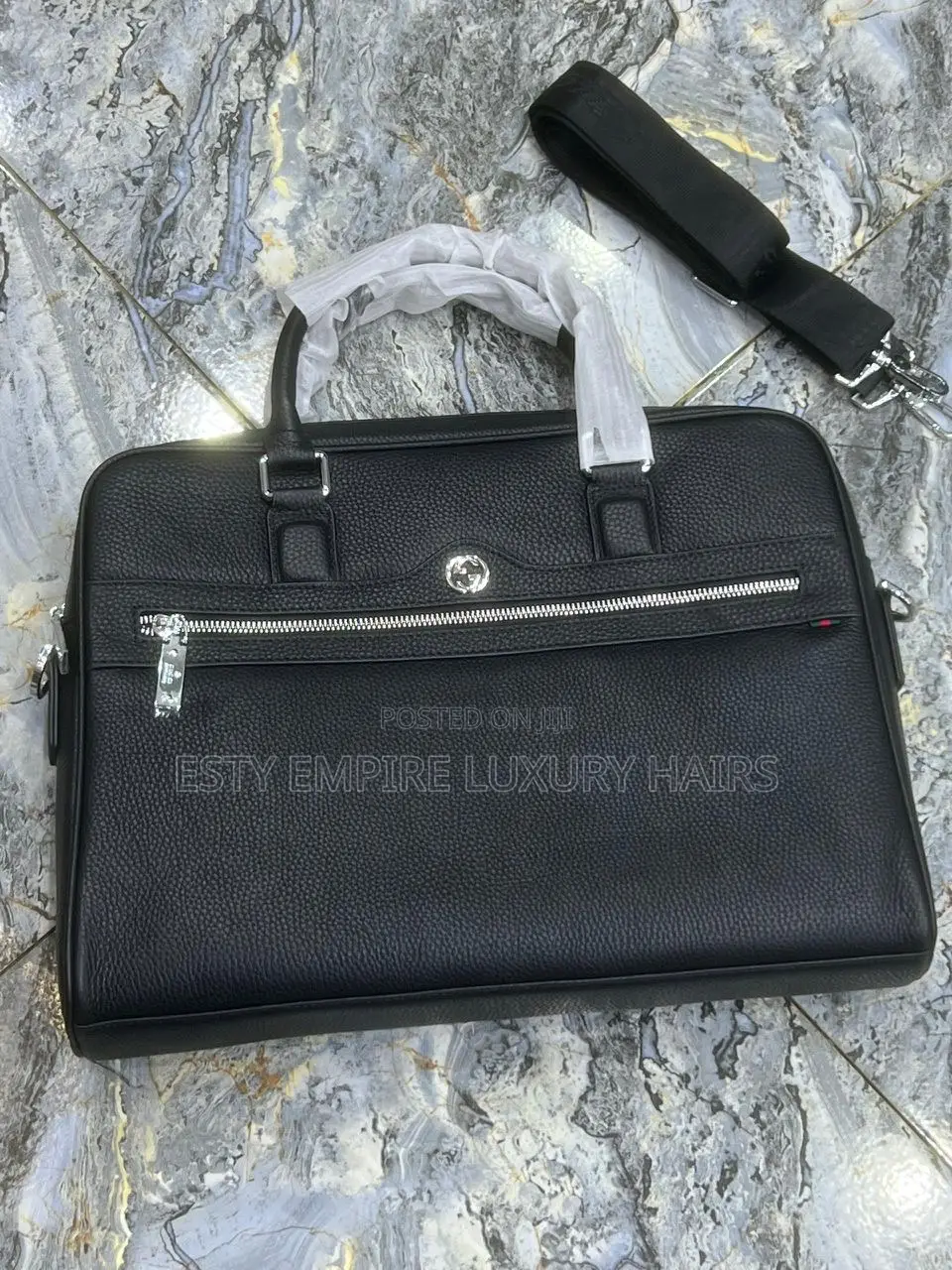 Gucci Luxury Pure Leather Laptop/ Official Hand Bag