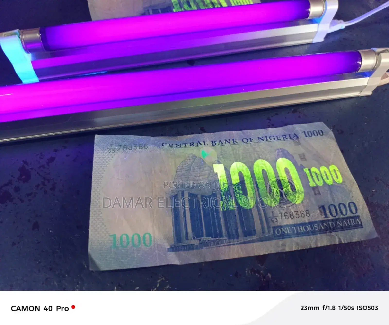 Uv Fake Money Detector Portable Hand Held