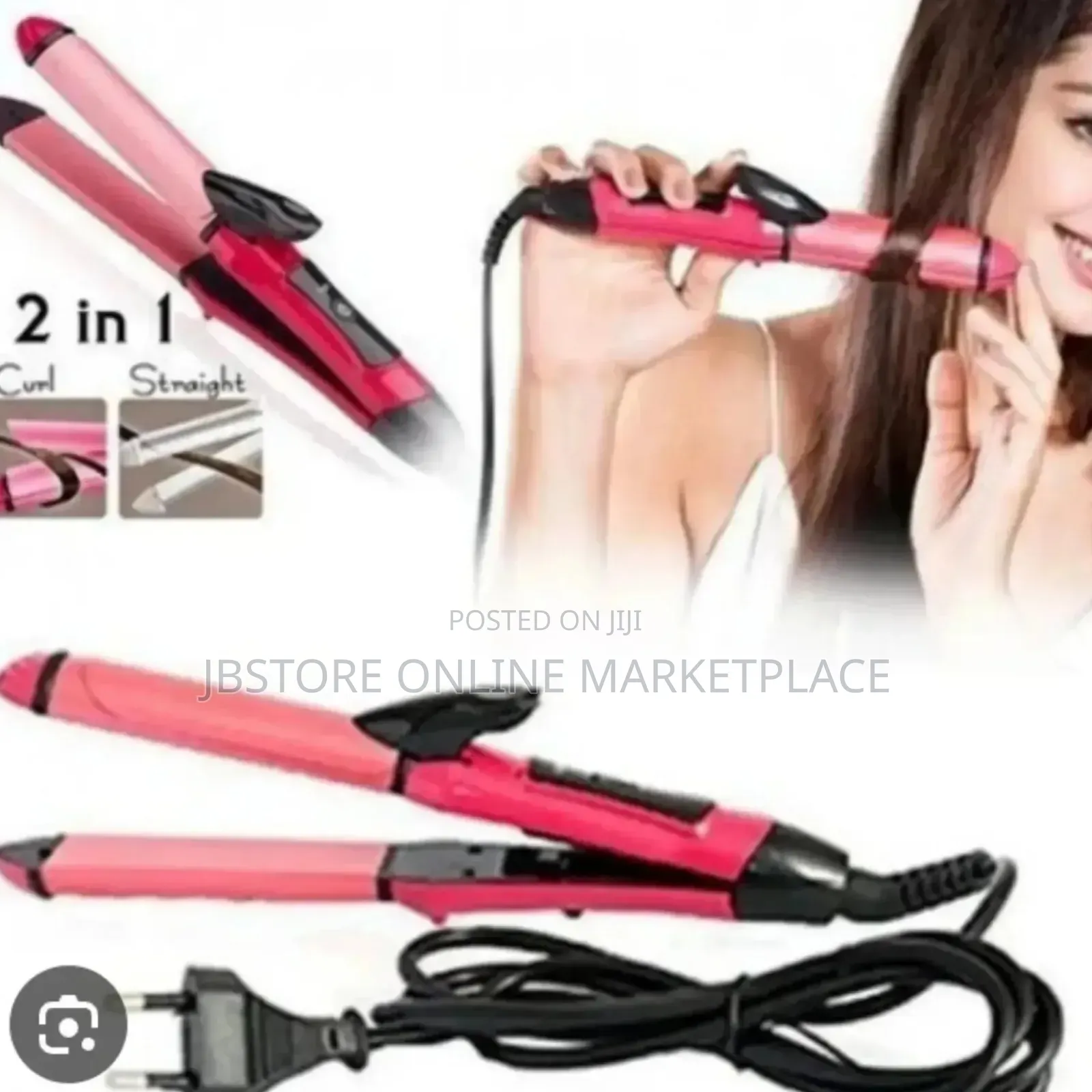Nova 2-in-1 Multi-function Hair Beauty Set (Model Nhc-2009)