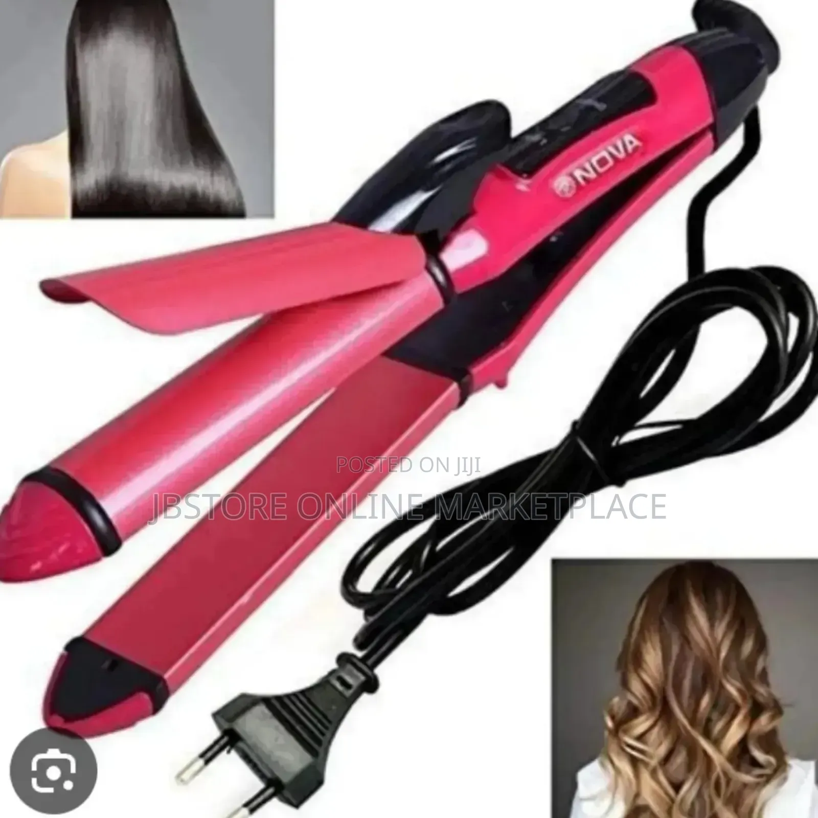 Nova 2-in-1 Multi-function Hair Beauty Set (Model Nhc-2009)