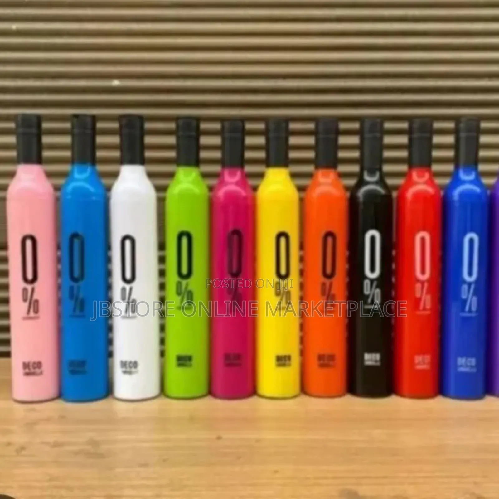 Portable Foldable Wine Bottle Umbrella