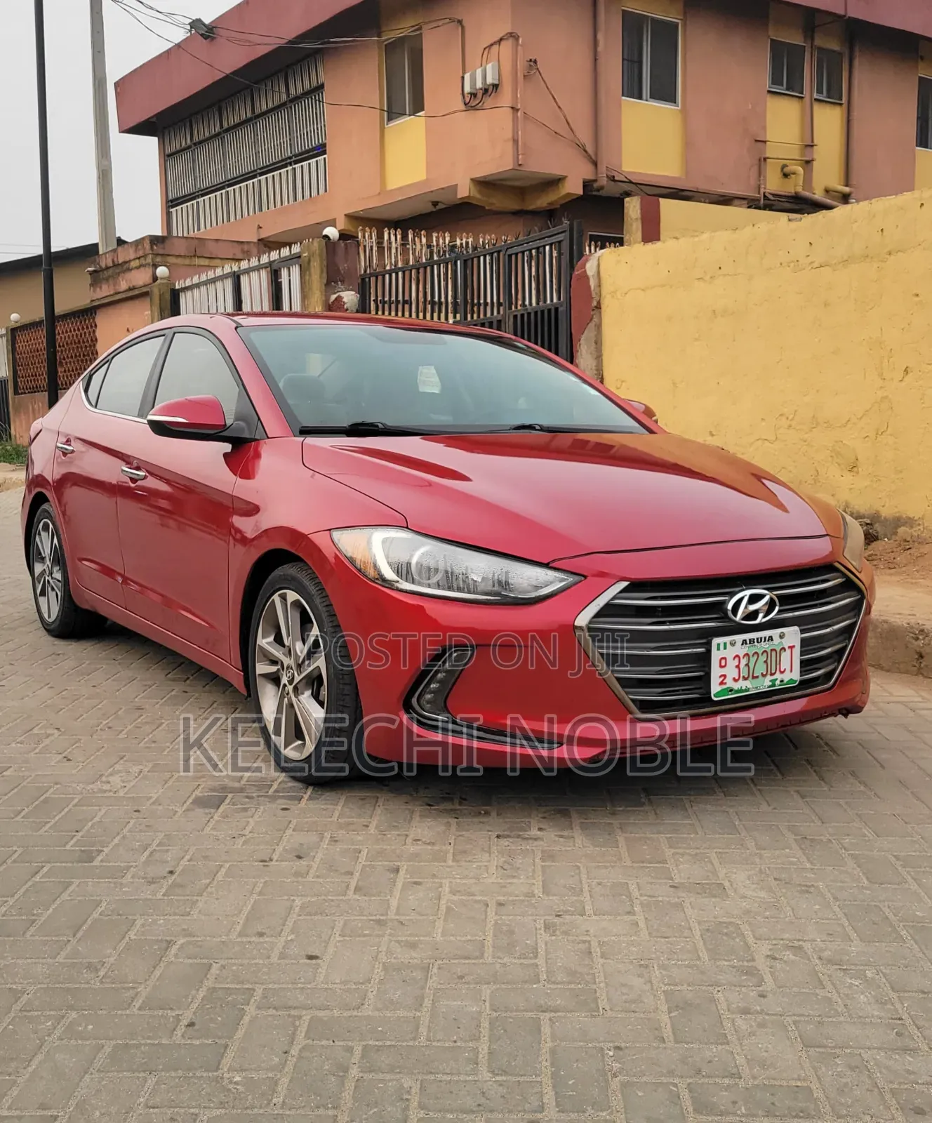 Hyundai Elantra Limited Sedan FWD (2.0L 4cyl 6A) 2017 Red