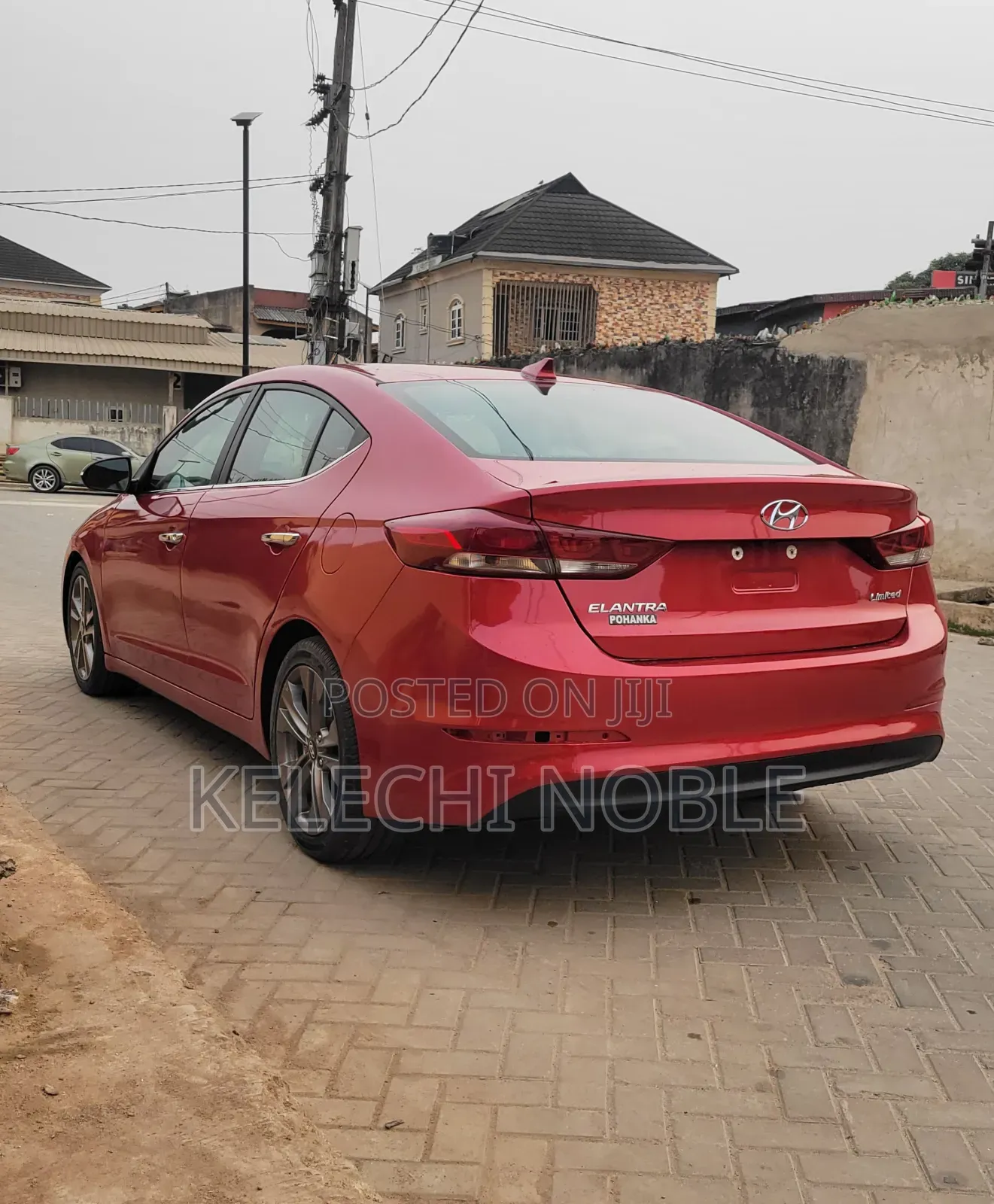 Hyundai Elantra Limited Sedan FWD (2.0L 4cyl 6A) 2017 Red
