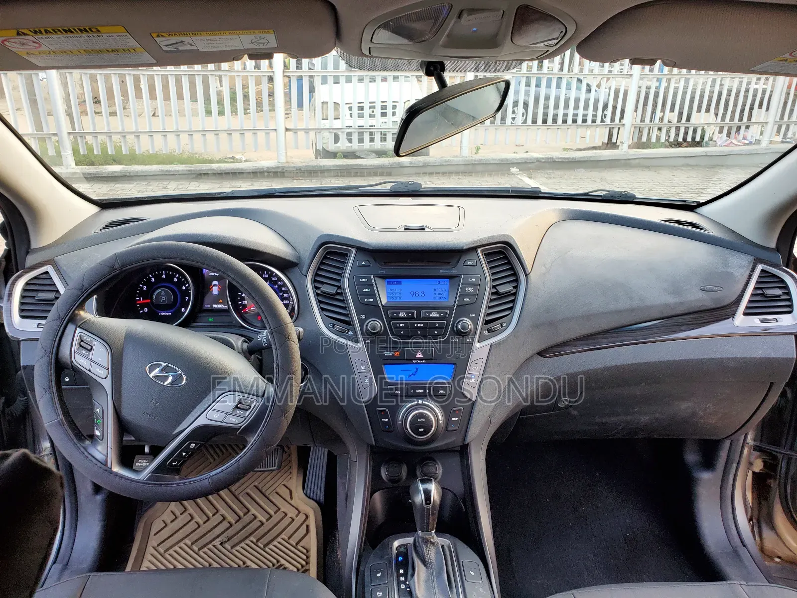 Hyundai Santa Fe 2013 Gray