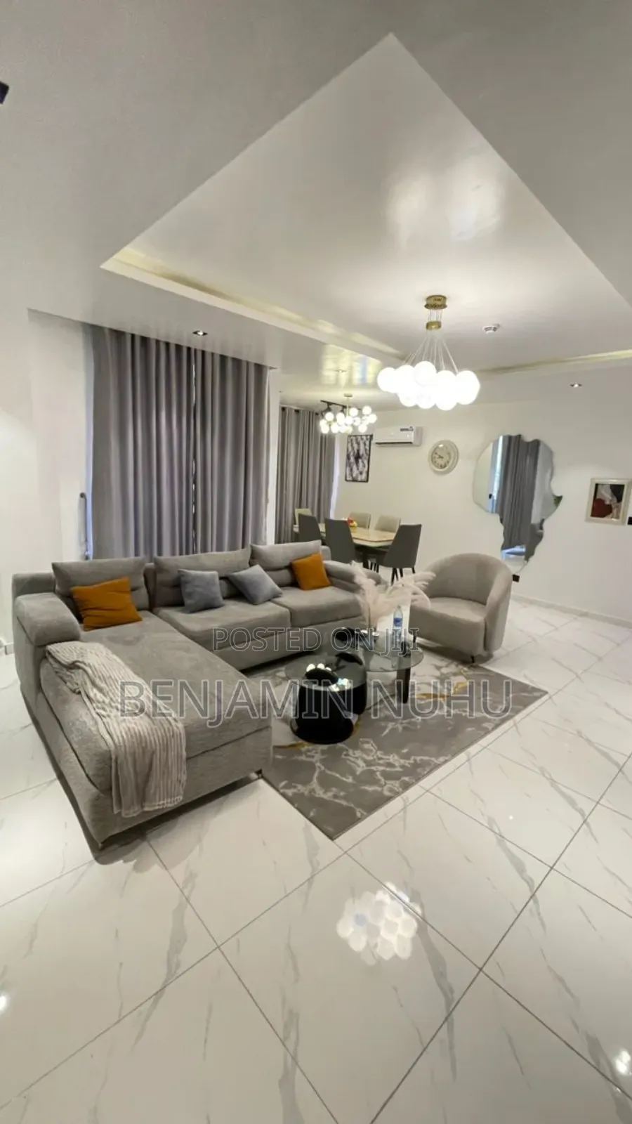 Furnished 2bdrm Apartment in Behind Nike Art, Lekki Phase 1 for rent