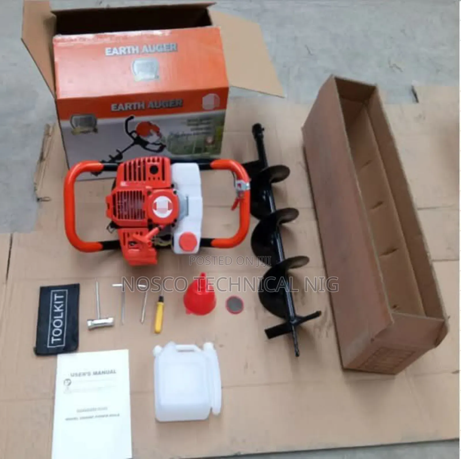 Gasoline Earth Auger
