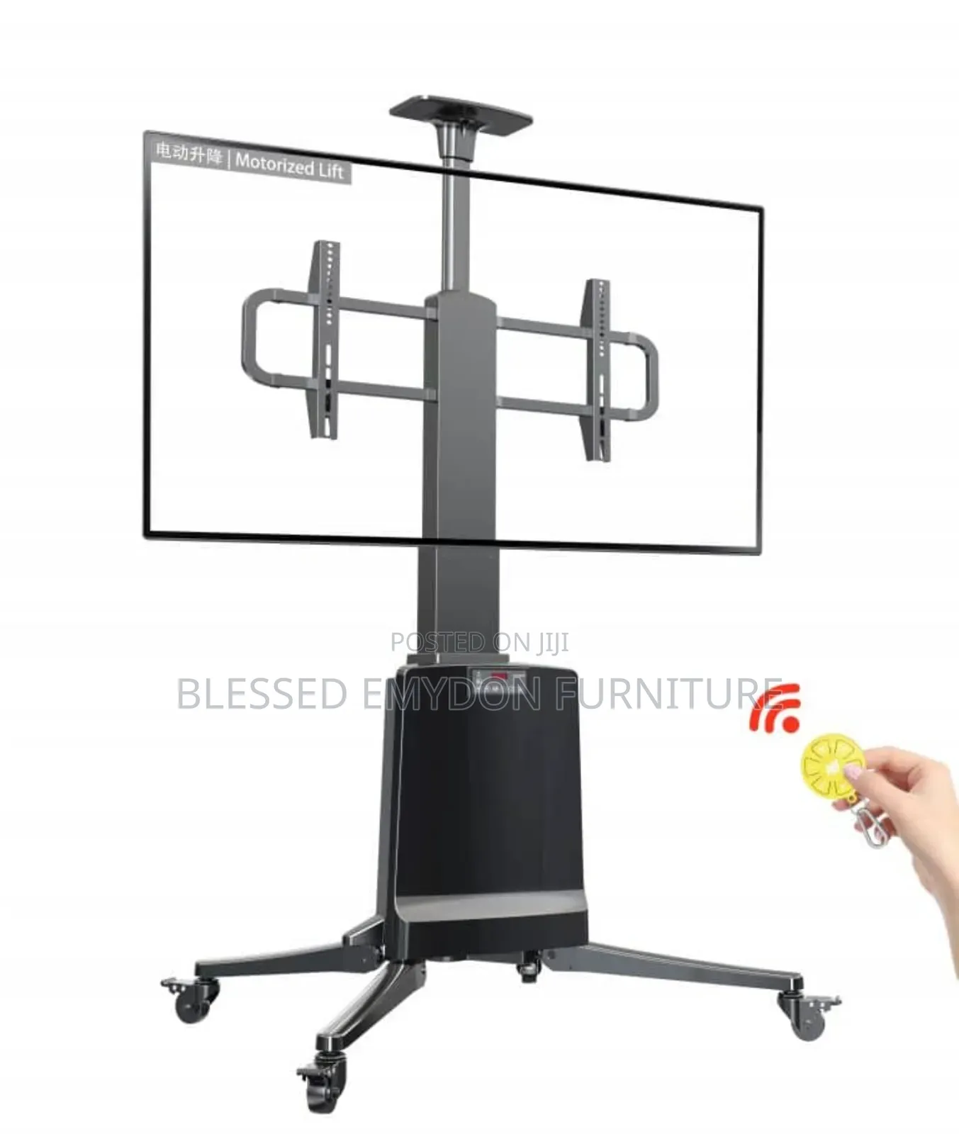 Motorized Tv Cart for Heavy Weight 55′′ – 85′′ Tv’S (Tw85)