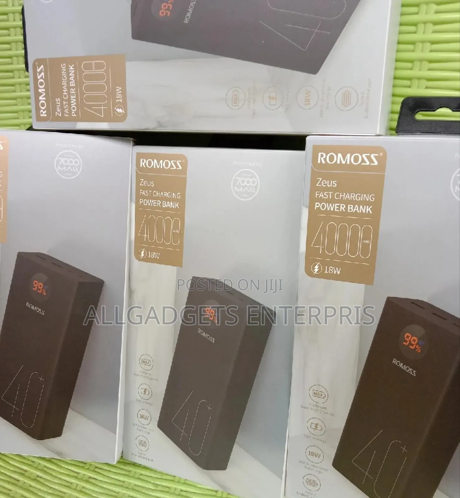 40000mah Fast Charging Romoss Power Bank