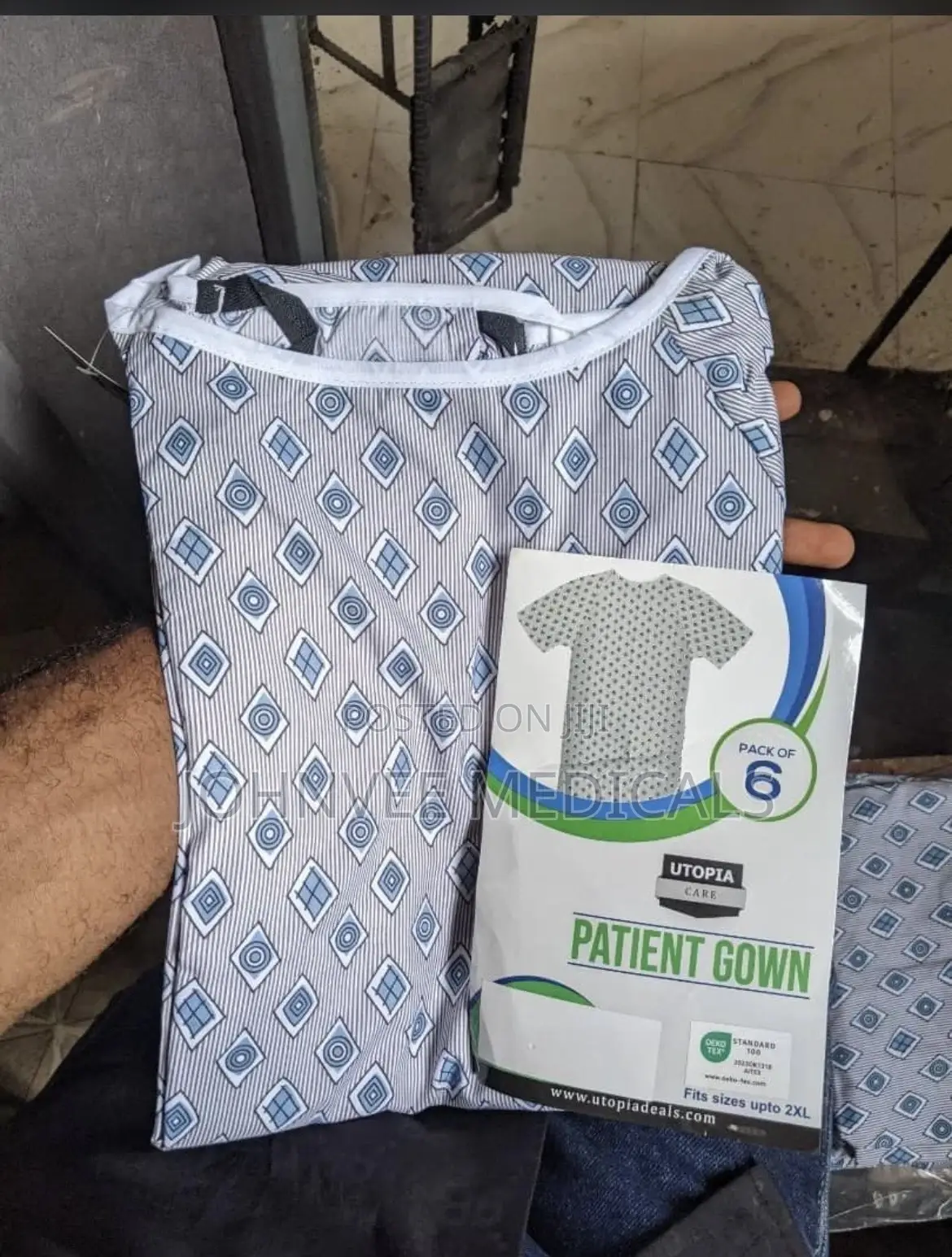 Reusable Patient Gown Pack of 6