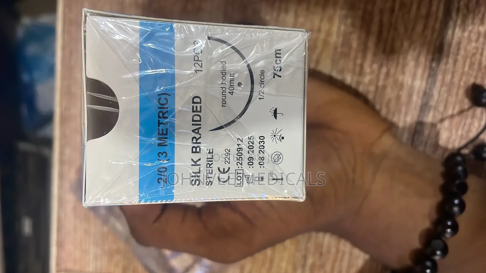 Sterile Silk Braided Suture