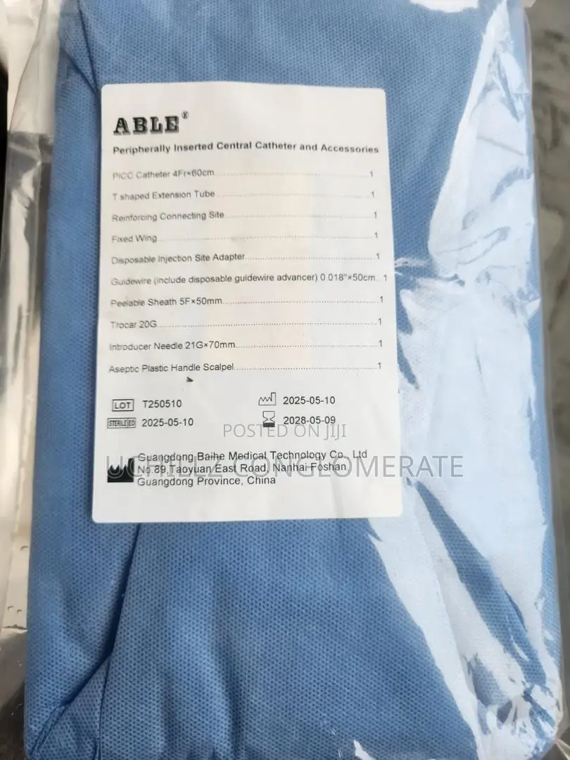 Peripherally Inserted Central Catheter and Accessories