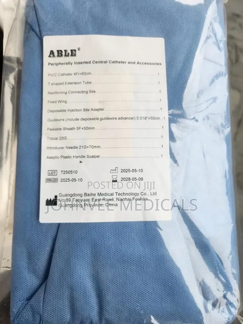 Peripherally Inserted Central Catheter and Accessories
