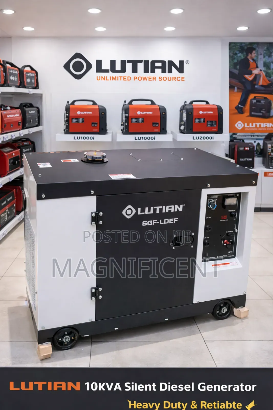 Lutian 10kva Soundproof Diesel Generator Super Silent Fuel Efficie