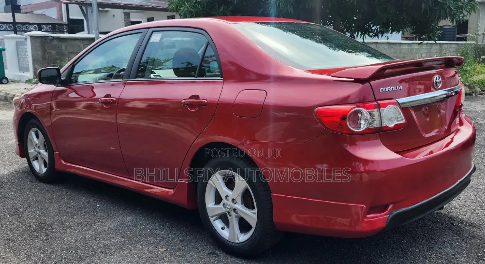 Toyota Corolla S 4dr Sedan (1.8L 4cyl 4A) 2013 Red