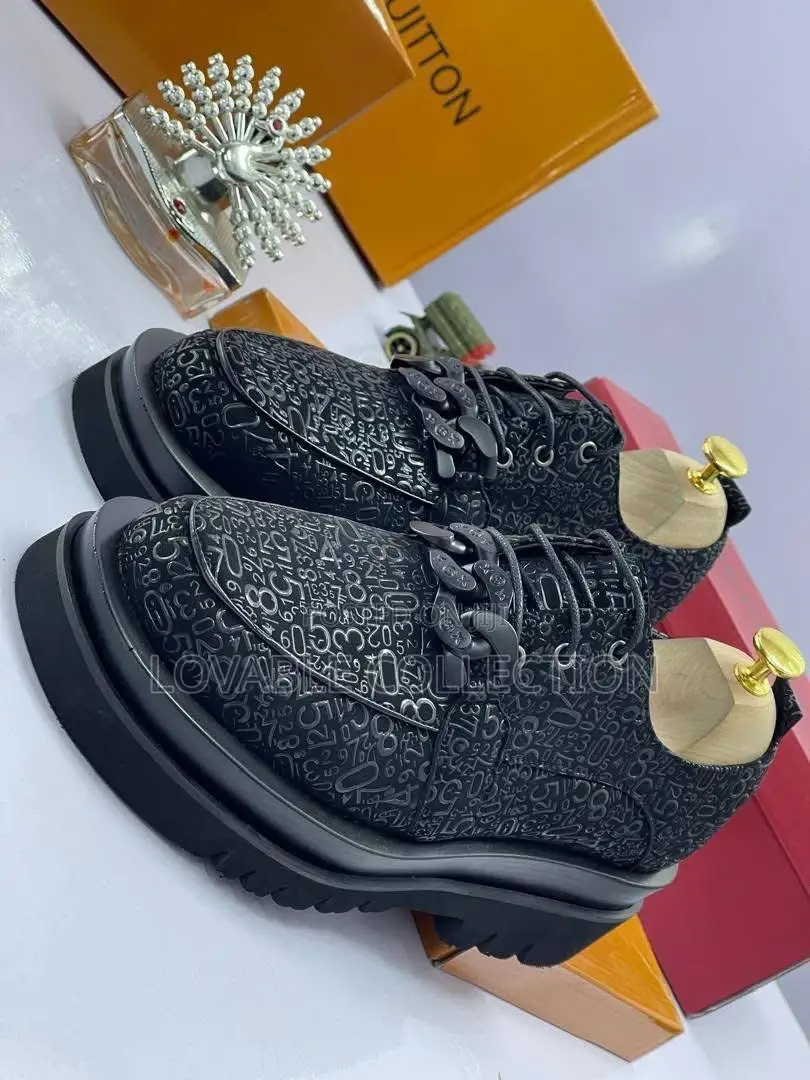 Louis Vuitton Laced Loafers Shoes