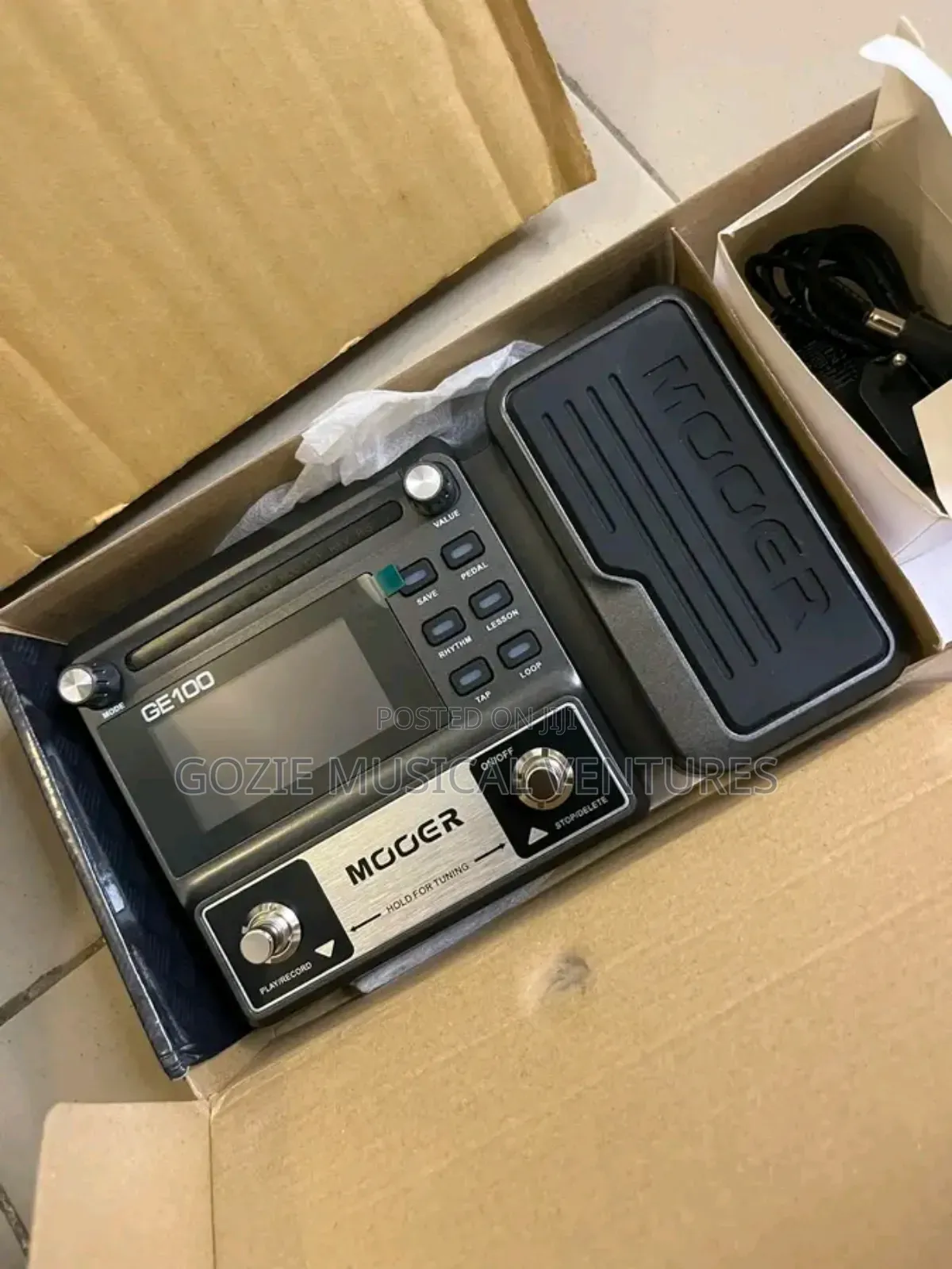 The Best Quality Moor Ge-100 Guitar Effect Pedal With Black Colour 